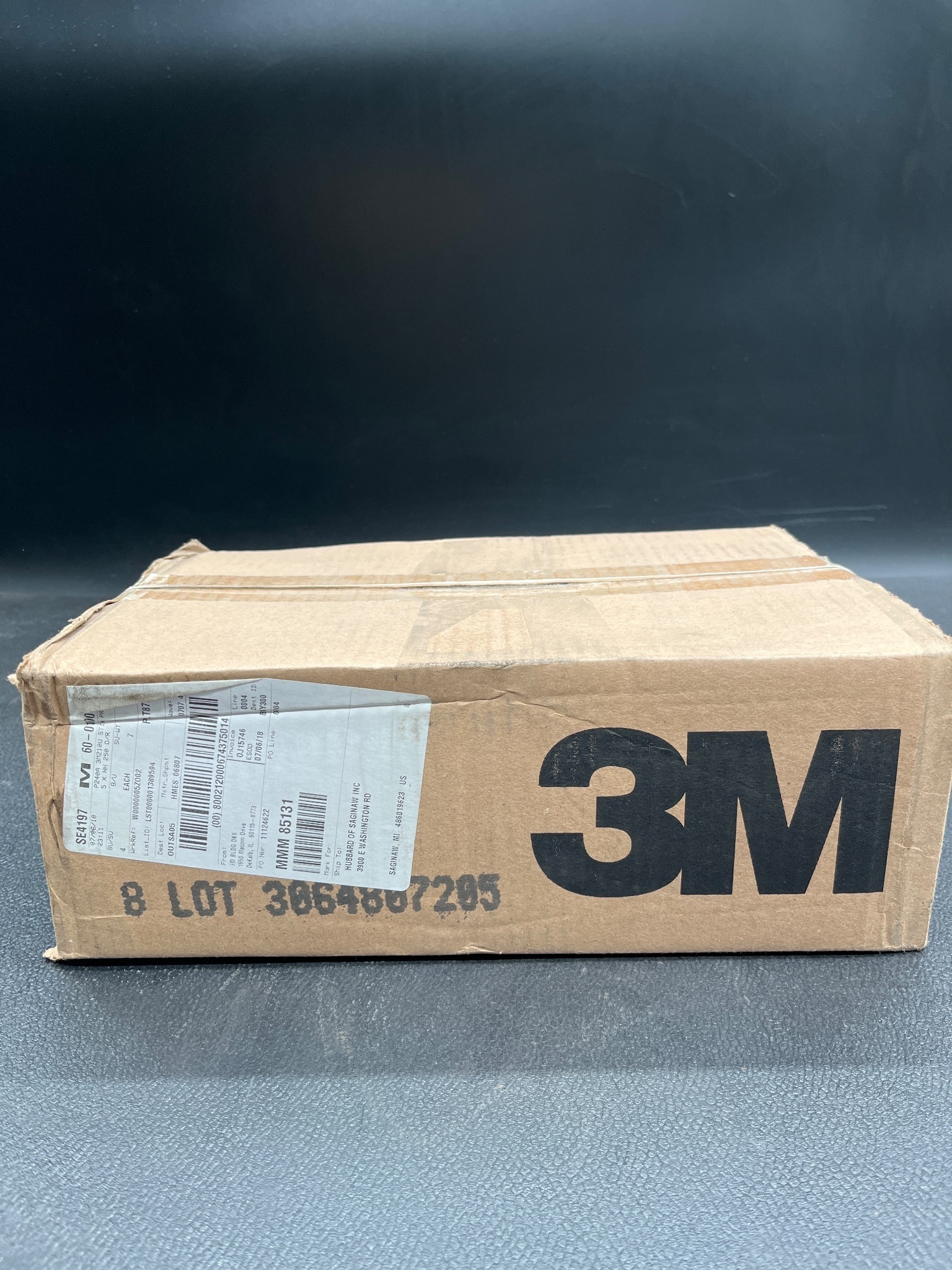 3M 85131 Stikit Paper Disc Roll 210U 5" x NH P240 NEW (4-Pack) 1