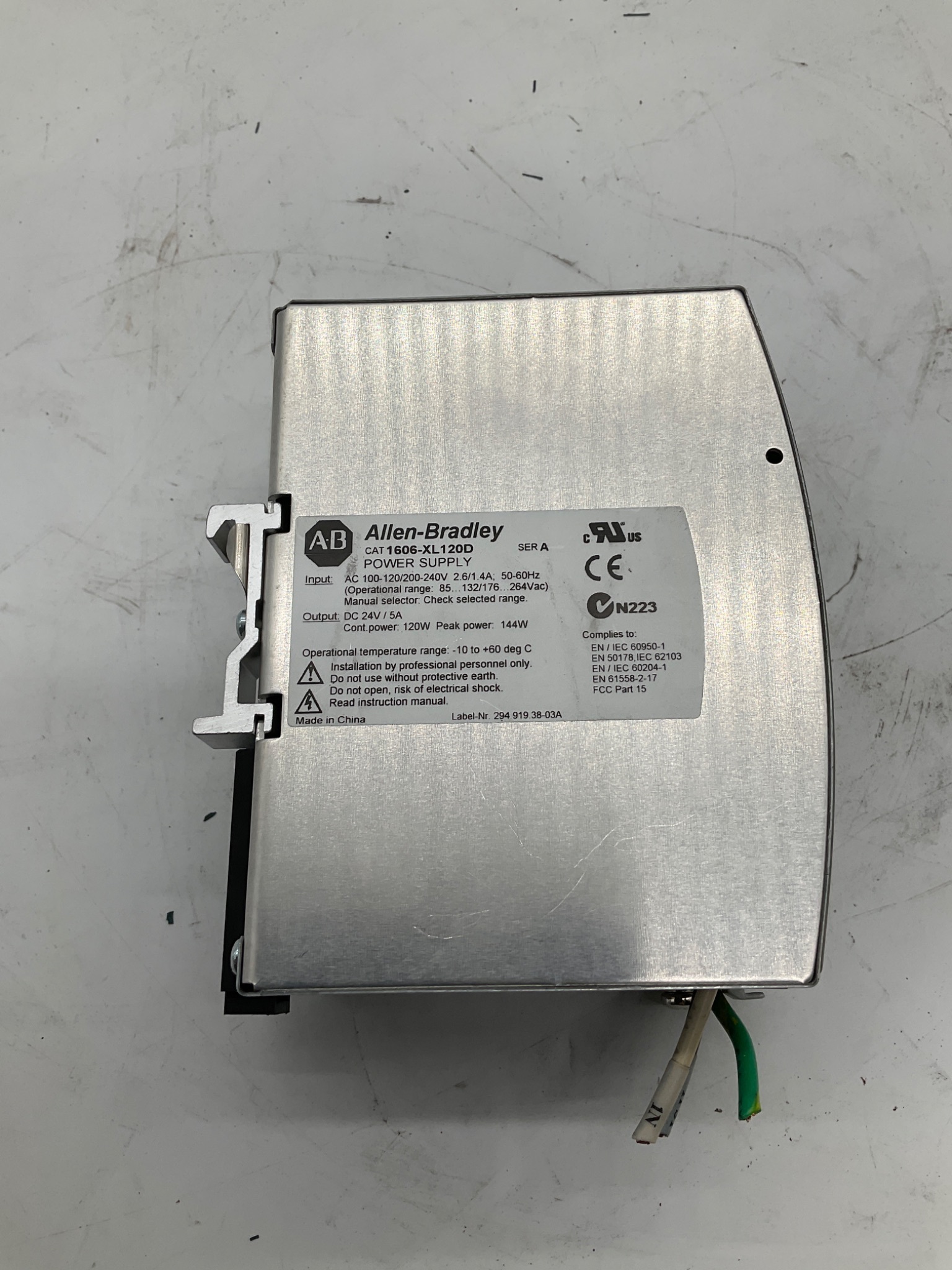 ALLEN-BRADLEY 1606-XL120D 24VDC Power Supply USED 2