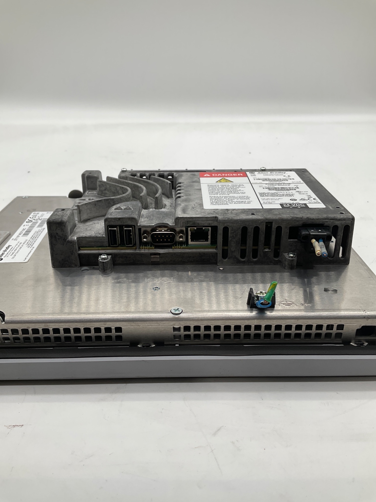 ALLEN-BRADLEY 2711P-RDT10C PanelView Plus 1000 Color Touch Display Module USED 3