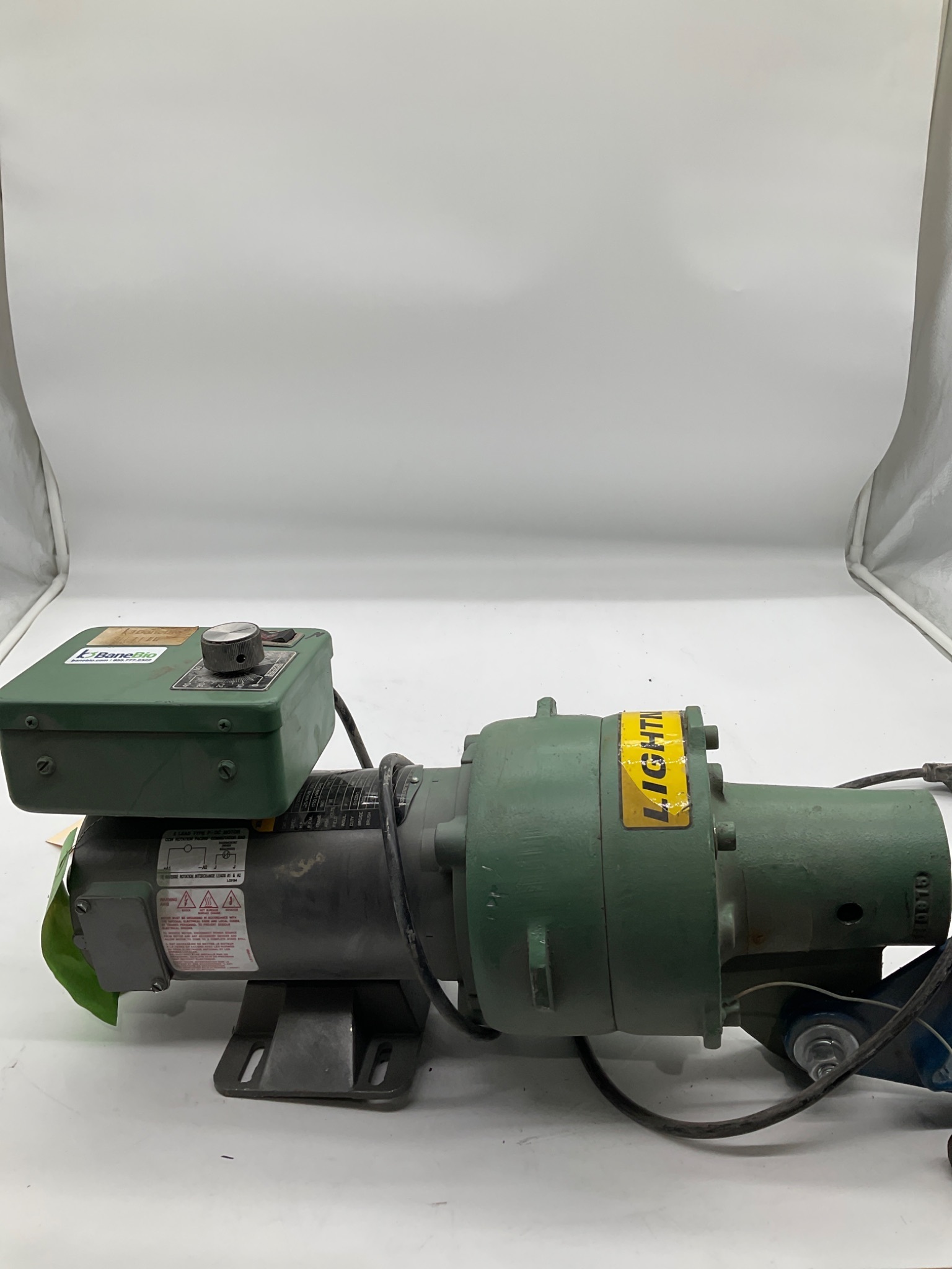 BALDOR CDP3310 DC Gearmotor With Speed Controller USED 0