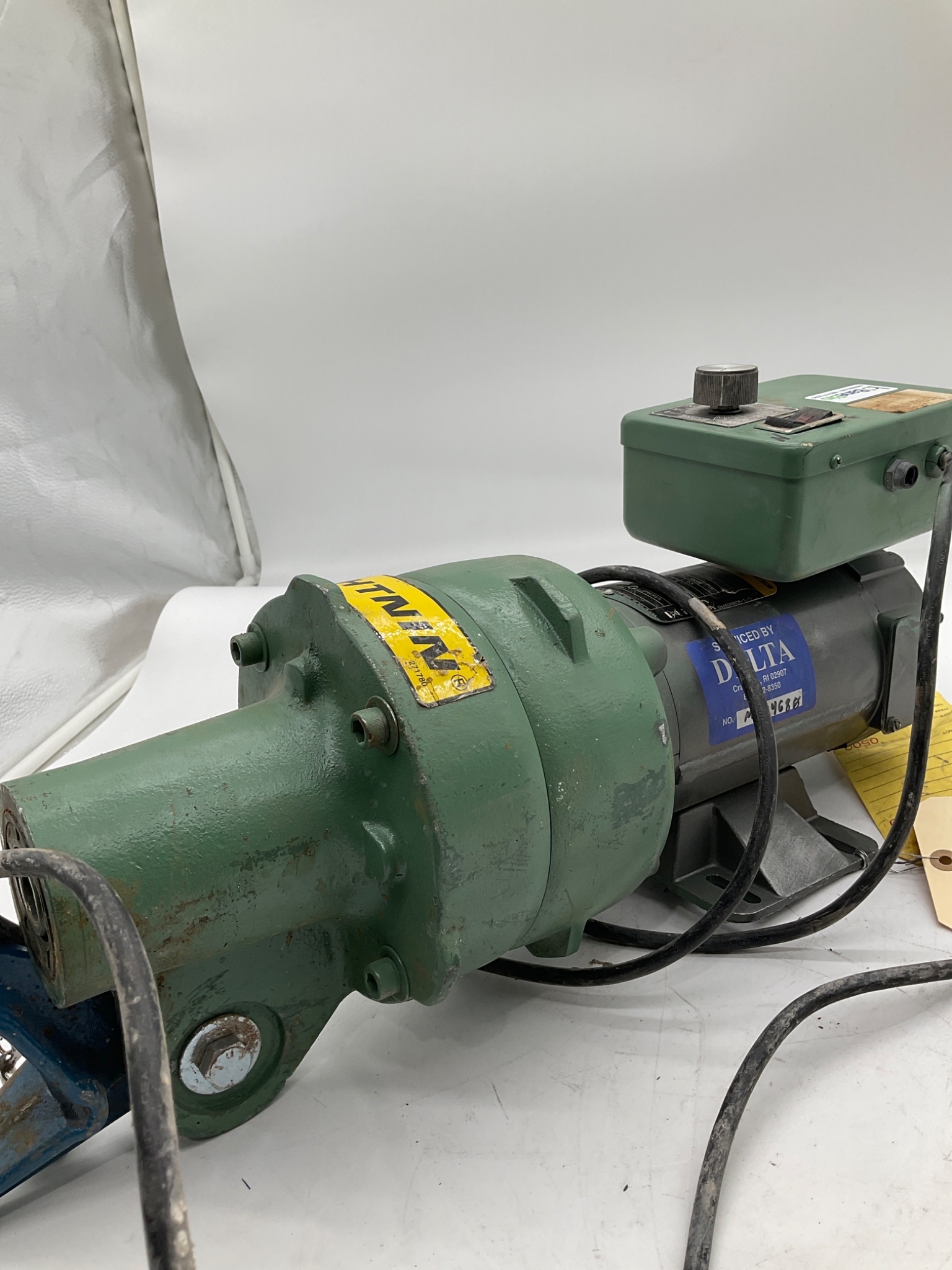 BALDOR CDP3310 DC Gearmotor With Speed Controller USED 6