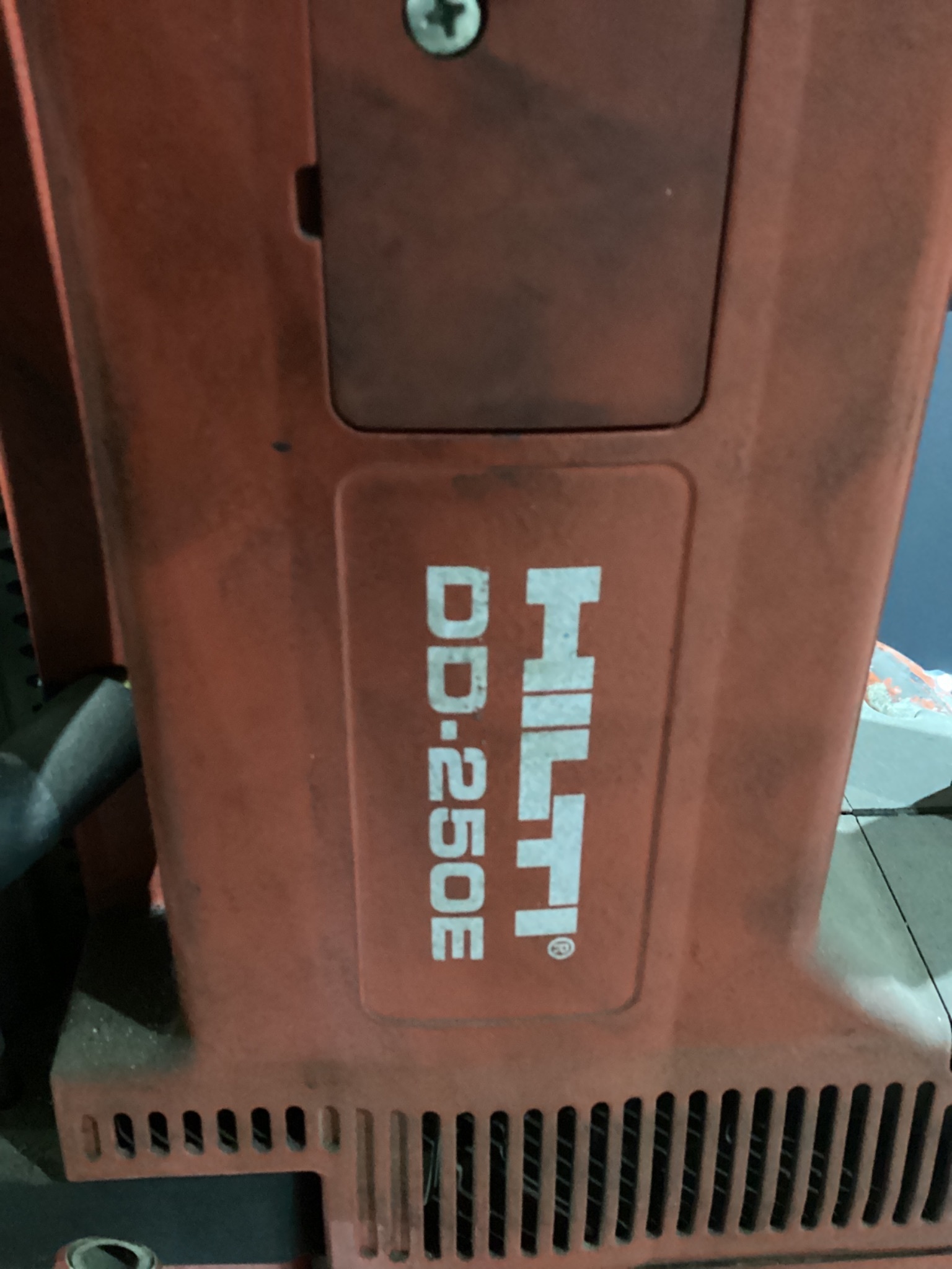 HILTI DD-250E Core Drill with Stand & Extra Bits USED 2