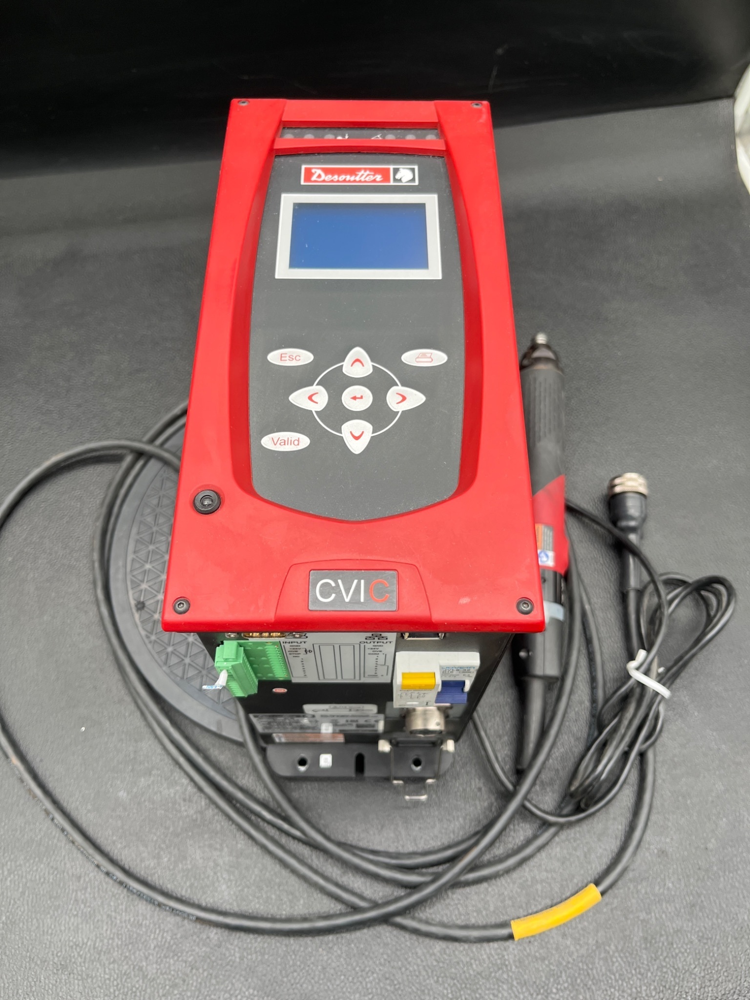 DESOUTTER CVIC II L2 Controller w/ ECS16-M20 Electric Nutrunner USED 0