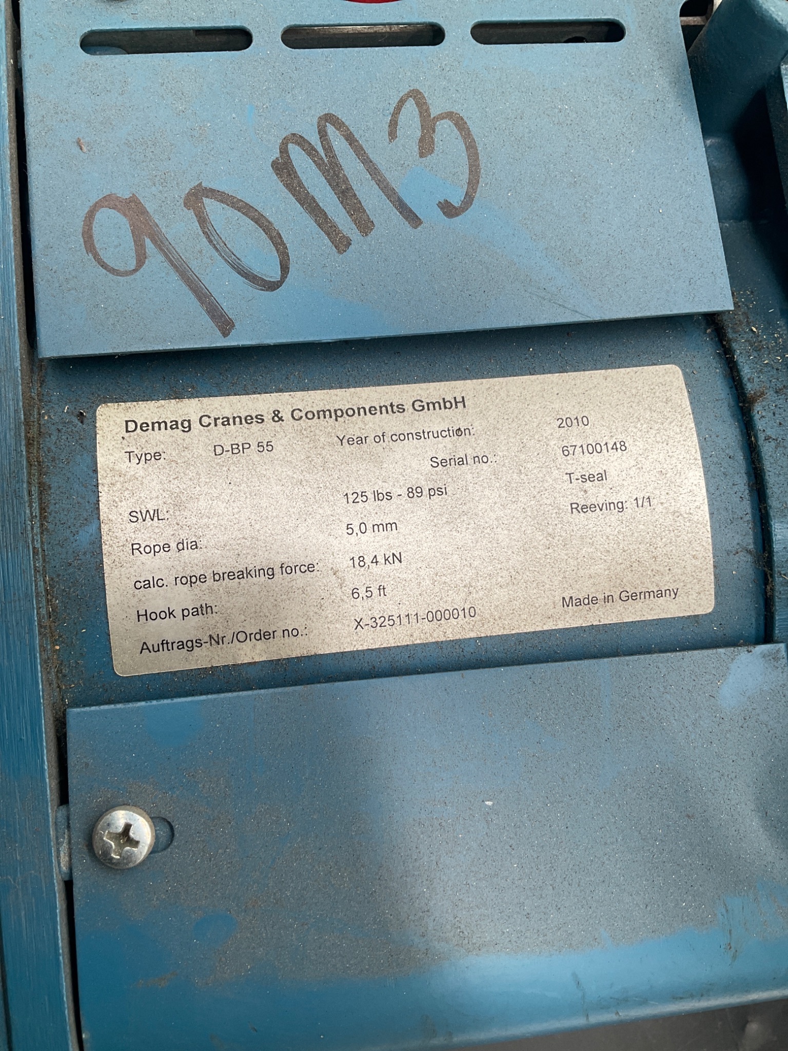 Demag D-BP 55 Air Balancer USED 5