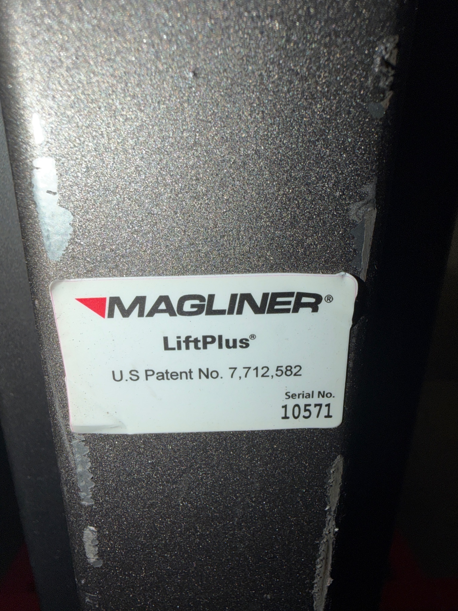 MAGLINER LIFTPLUS Powered Lift Hand Truck 48" Lift USED 3