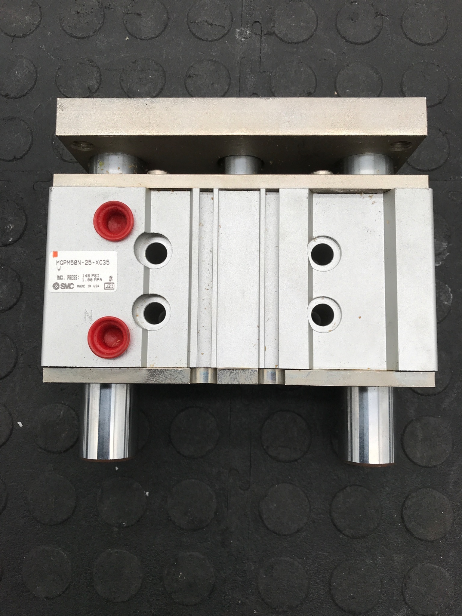 SMC PNEUMATICS MGPM50N‑25‑XC35W Compact Guided Air Cylinder USED 0