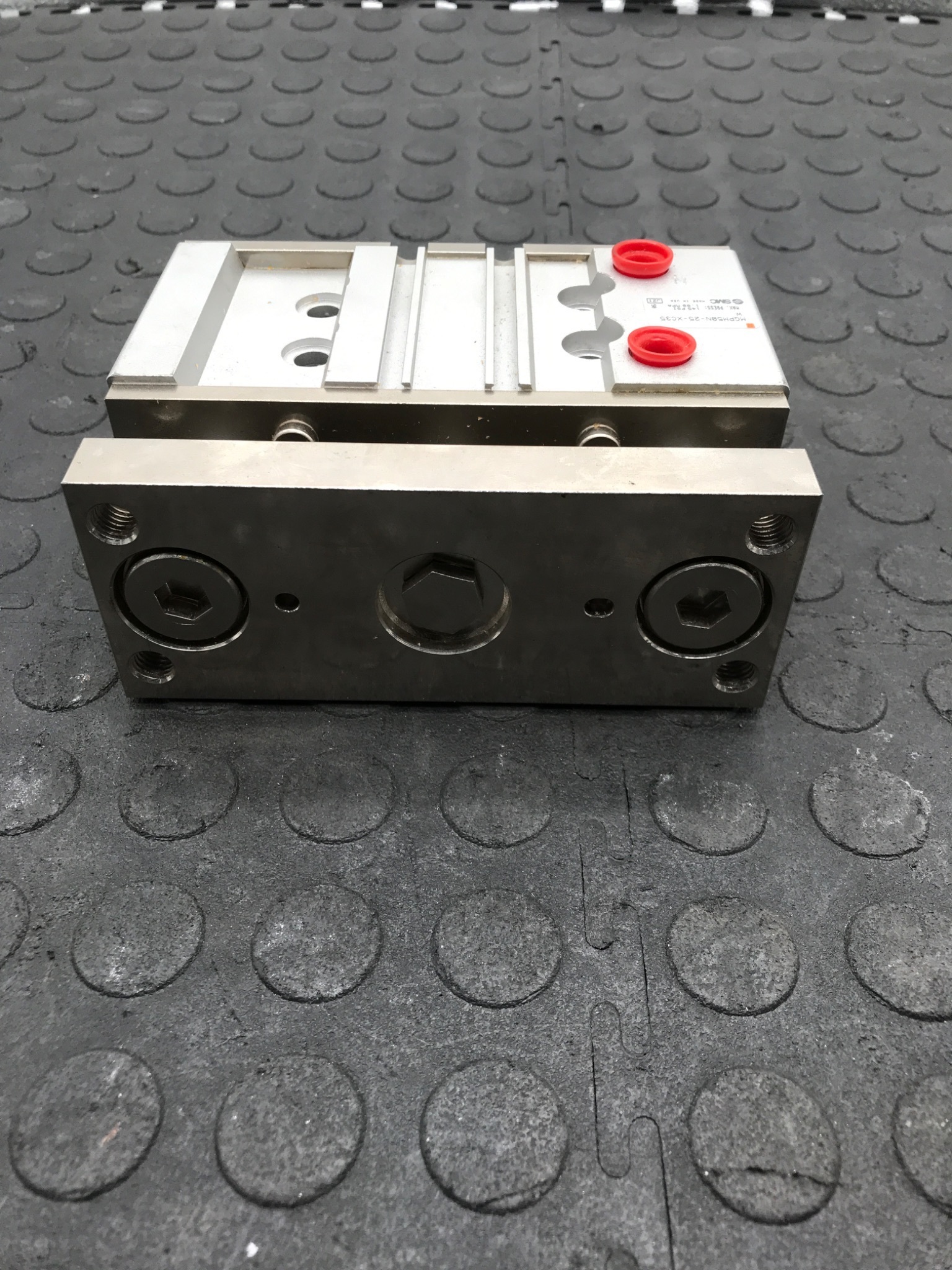 SMC PNEUMATICS MGPM50N‑25‑XC35W Compact Guided Air Cylinder USED 4