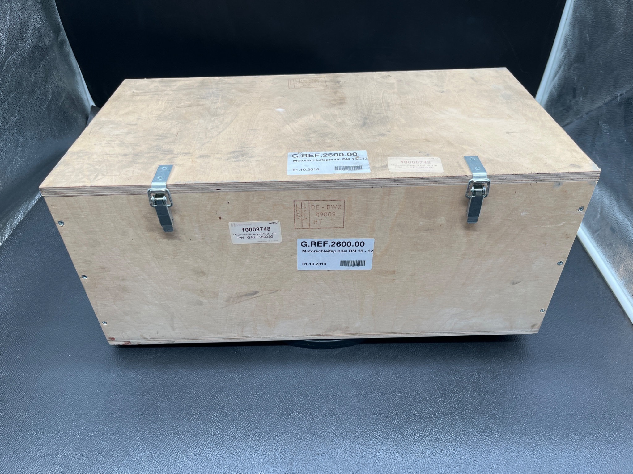 LAPMASTER WOLTERS BM 18-120 Motor Grinding Spindle USED Factory Repaired 0