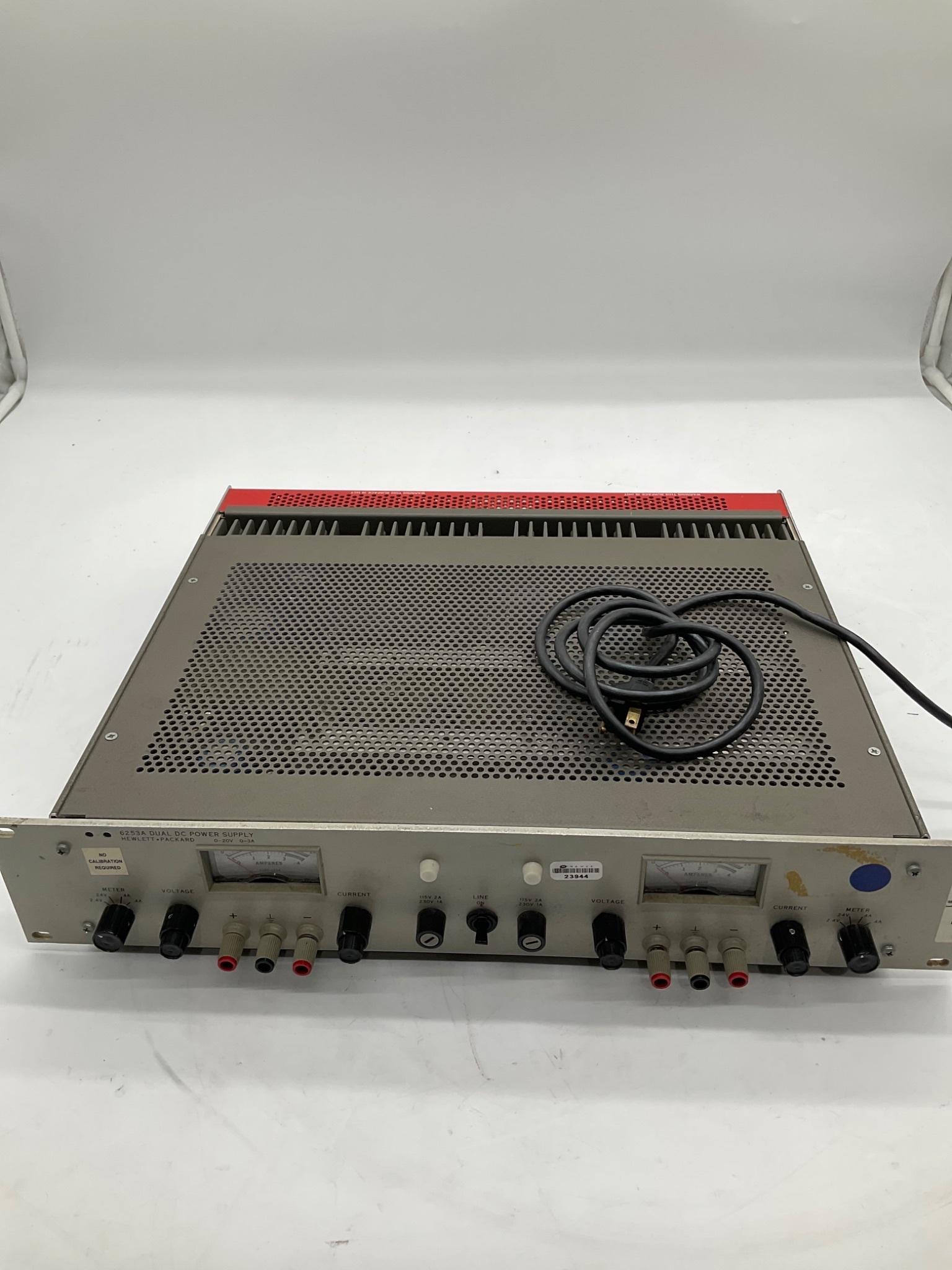 HEWLETT-PACKARD 6253A Dual DC Power Supply USED 0