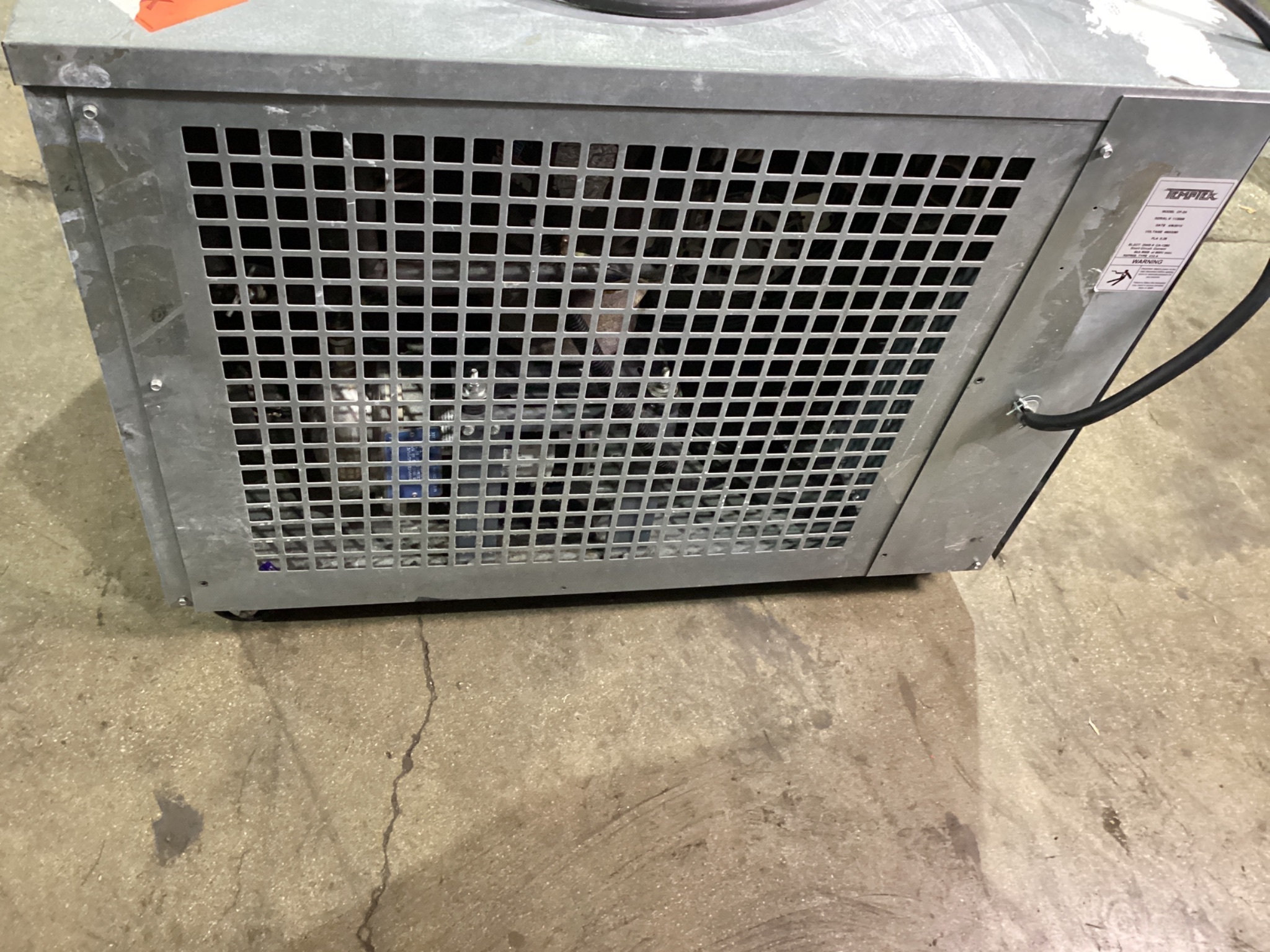 Temptek CF-2A Water-Cooled Process Chiller USED 4
