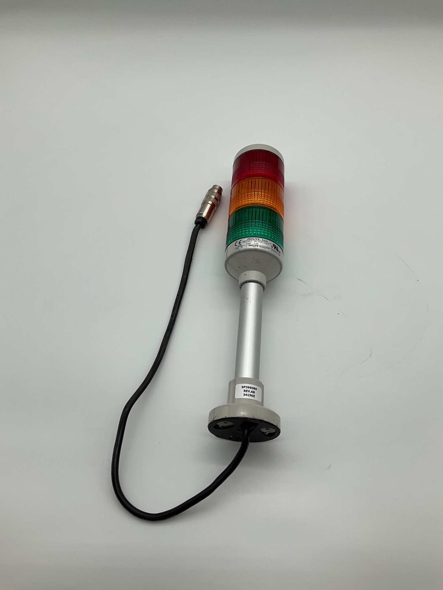 Patlite LMS-02 Signal Tower Light 24V AC/DC USED 0