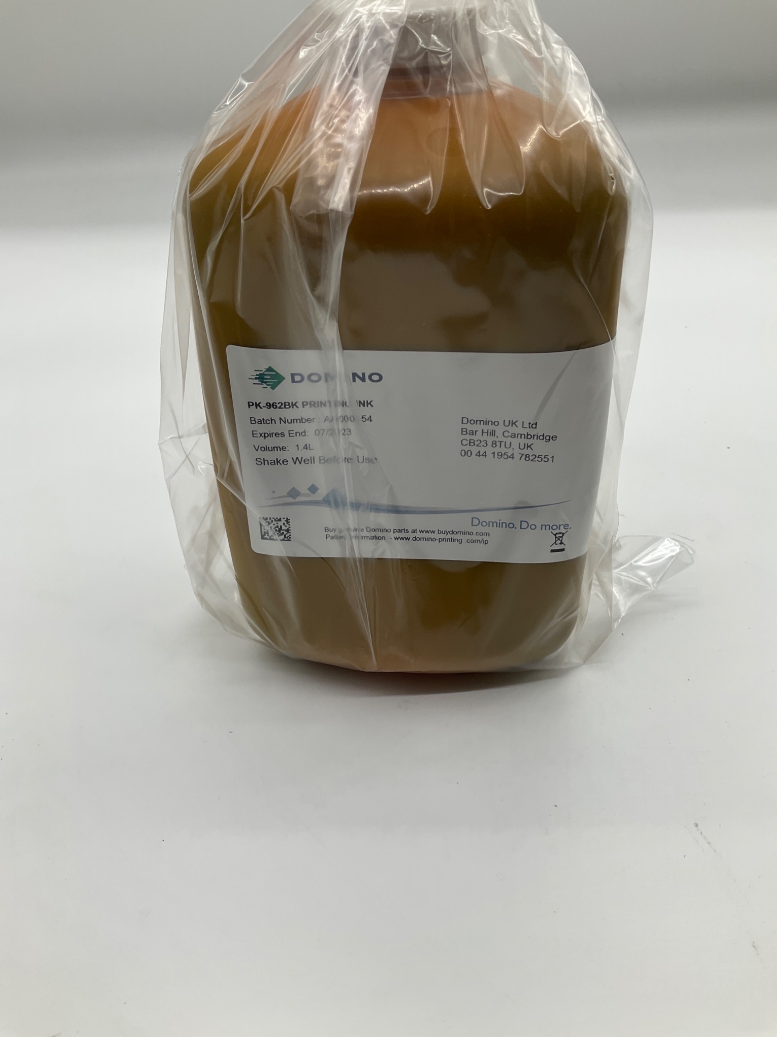 Domino PK-962BK Ink 1.4L Bottle NEW 3