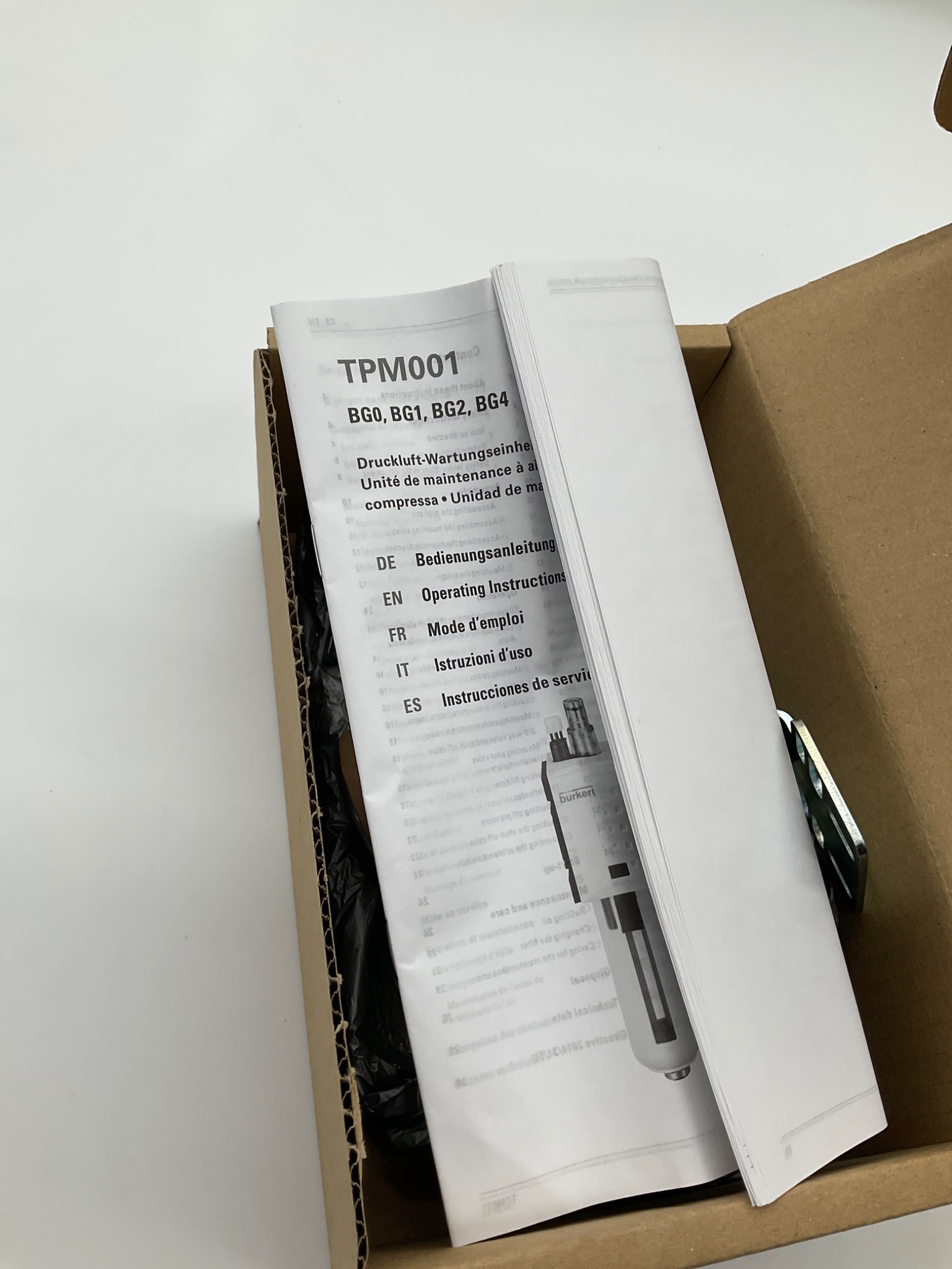 Bürkert TPM001 Maintenance Unit Pressure Regulator Filter NEW 3