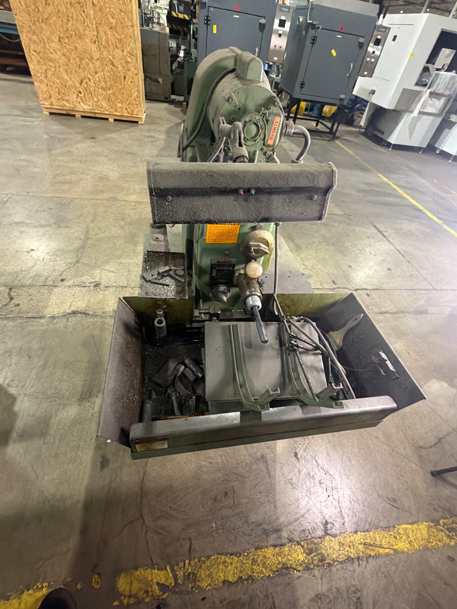 Sunnen MBB-1660-K Horizontal Honing Machine w/ LN-650 Mandrel Cabinet USED 0