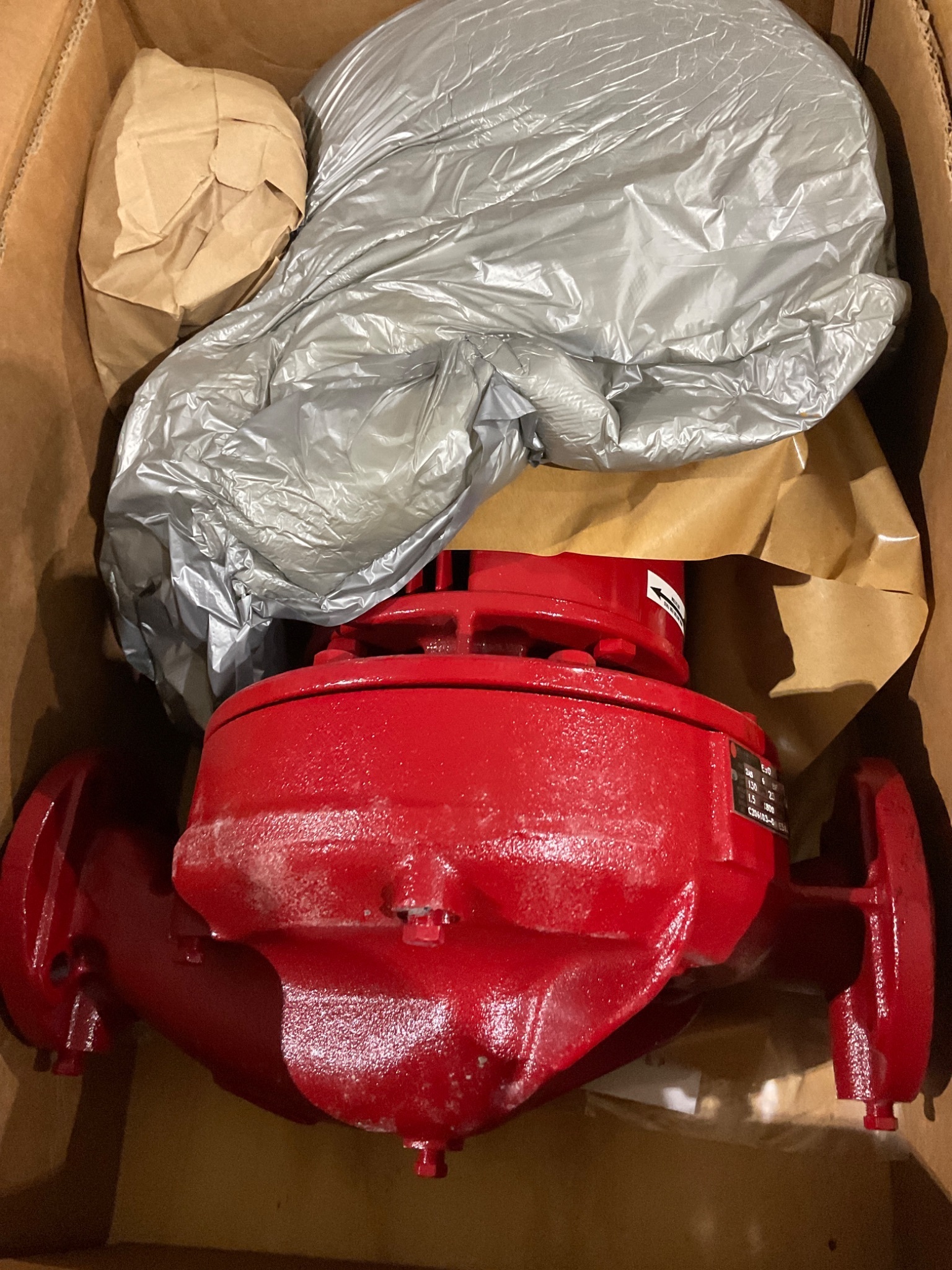 BELL & GOSSETT C206103 SERIES E90 CIRCULATOR PUMP USED 2