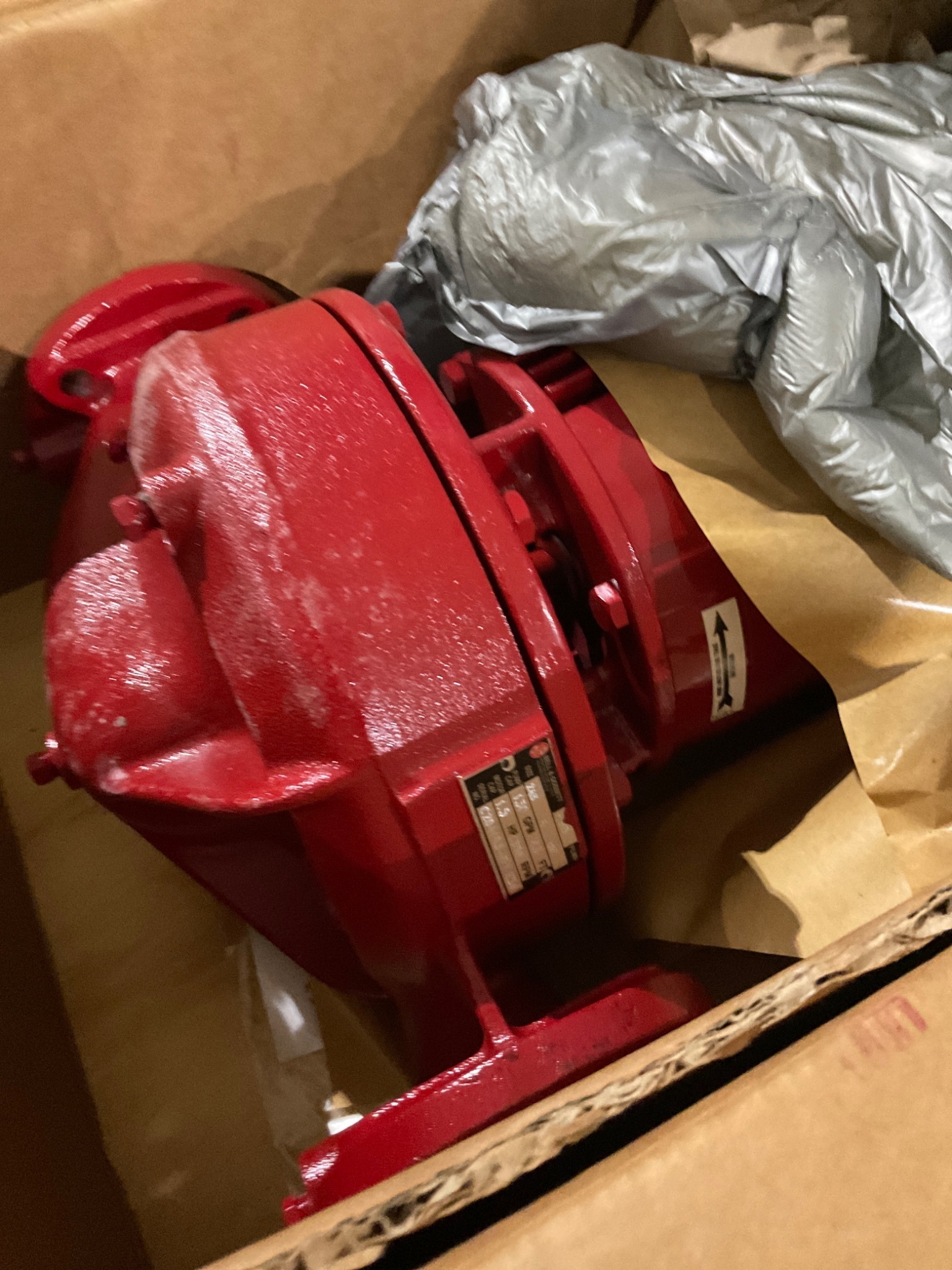 BELL & GOSSETT C206103 SERIES E90 CIRCULATOR PUMP USED 3