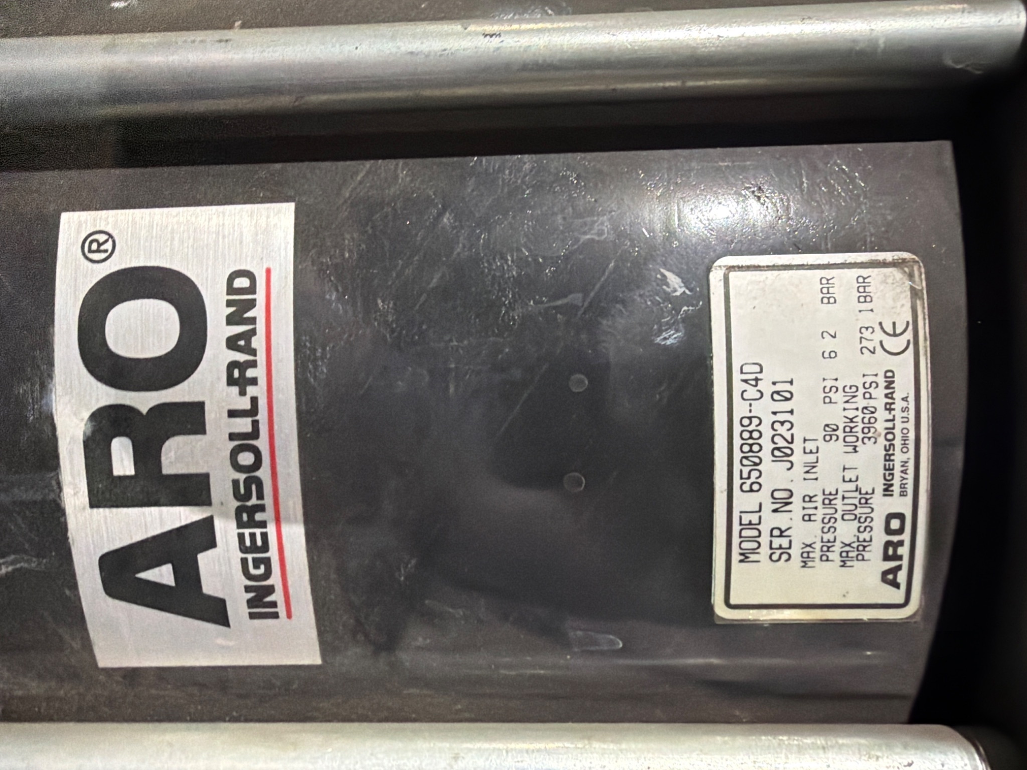 ARO 650889-C4D Air Operated Diaphragm Pump USED 4