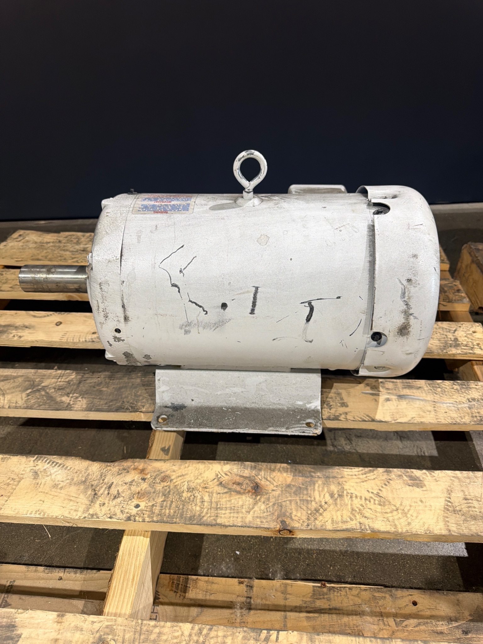 BALDOR RELIANCE 37G732T381G2 Super-E Washdown Duty Motor 15HP 3500RPM 3PH USED 0