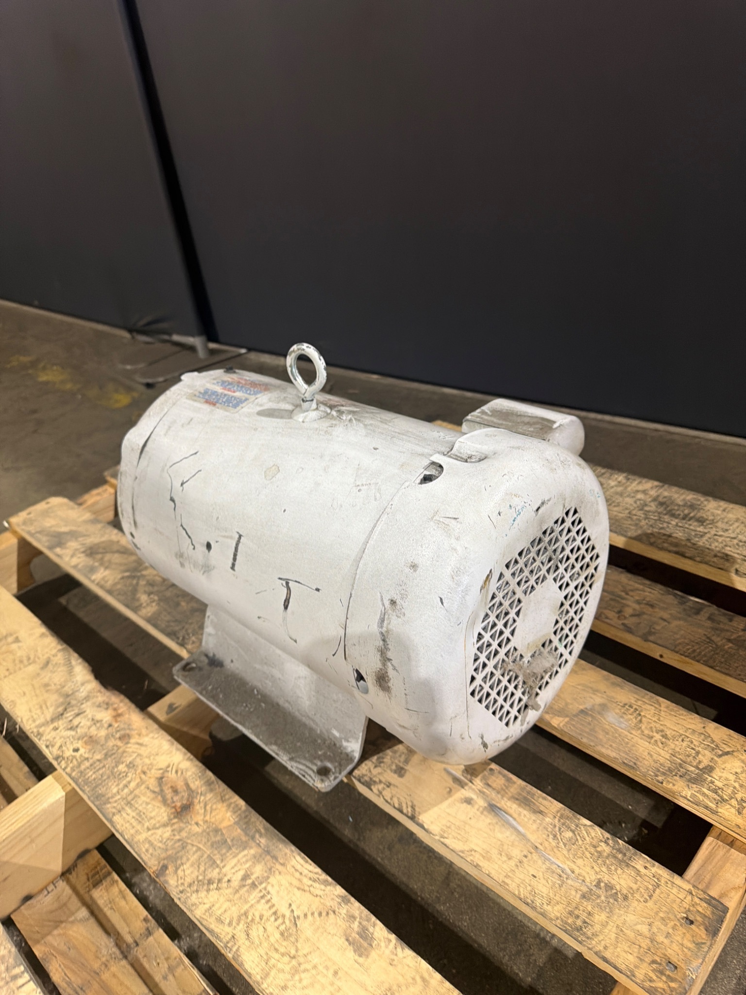 BALDOR RELIANCE 37G732T381G2 Super-E Washdown Duty Motor 15HP 3500RPM 3PH USED 1