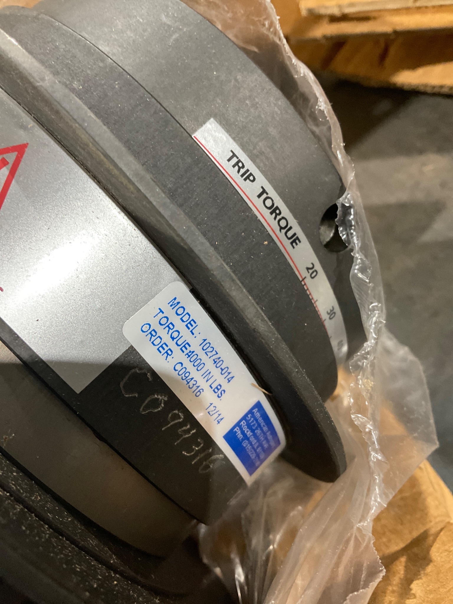AUTOGARD 102740-014 Series 320 Size 3 Torque Limiter NEW 2