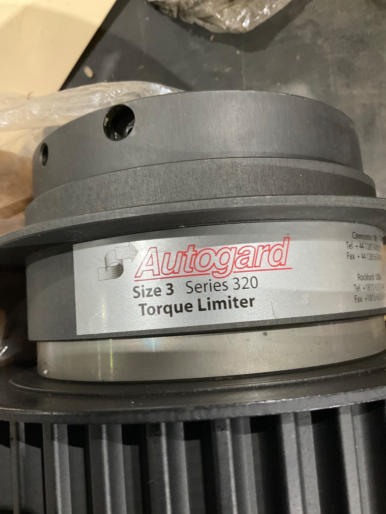 AUTOGARD 102740-014 Series 320 Size 3 Torque Limiter NEW 3