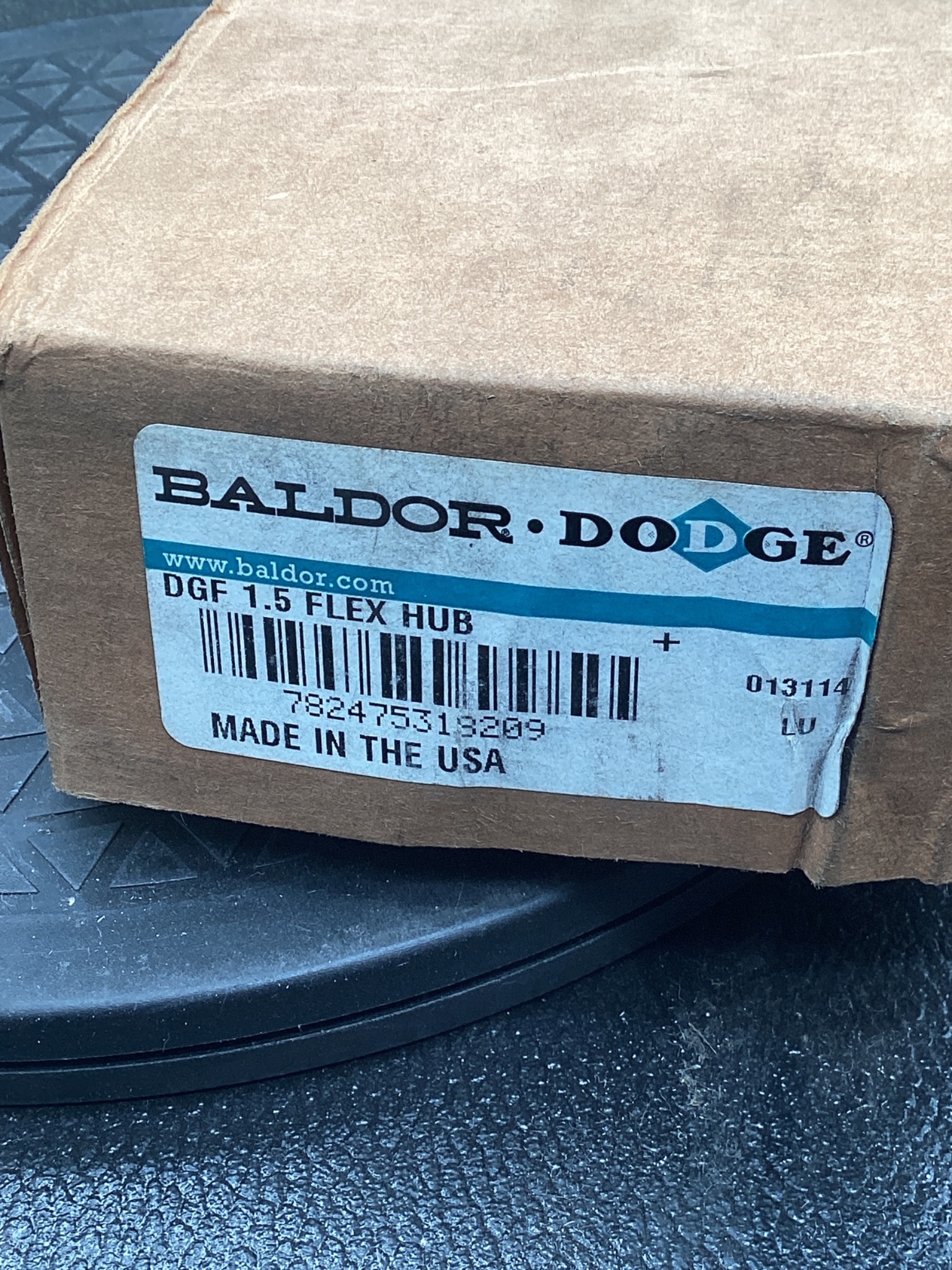 DODGE DGF 1.5 FLEX HUB Gear Coupling 1-3/8" Bore USED 5