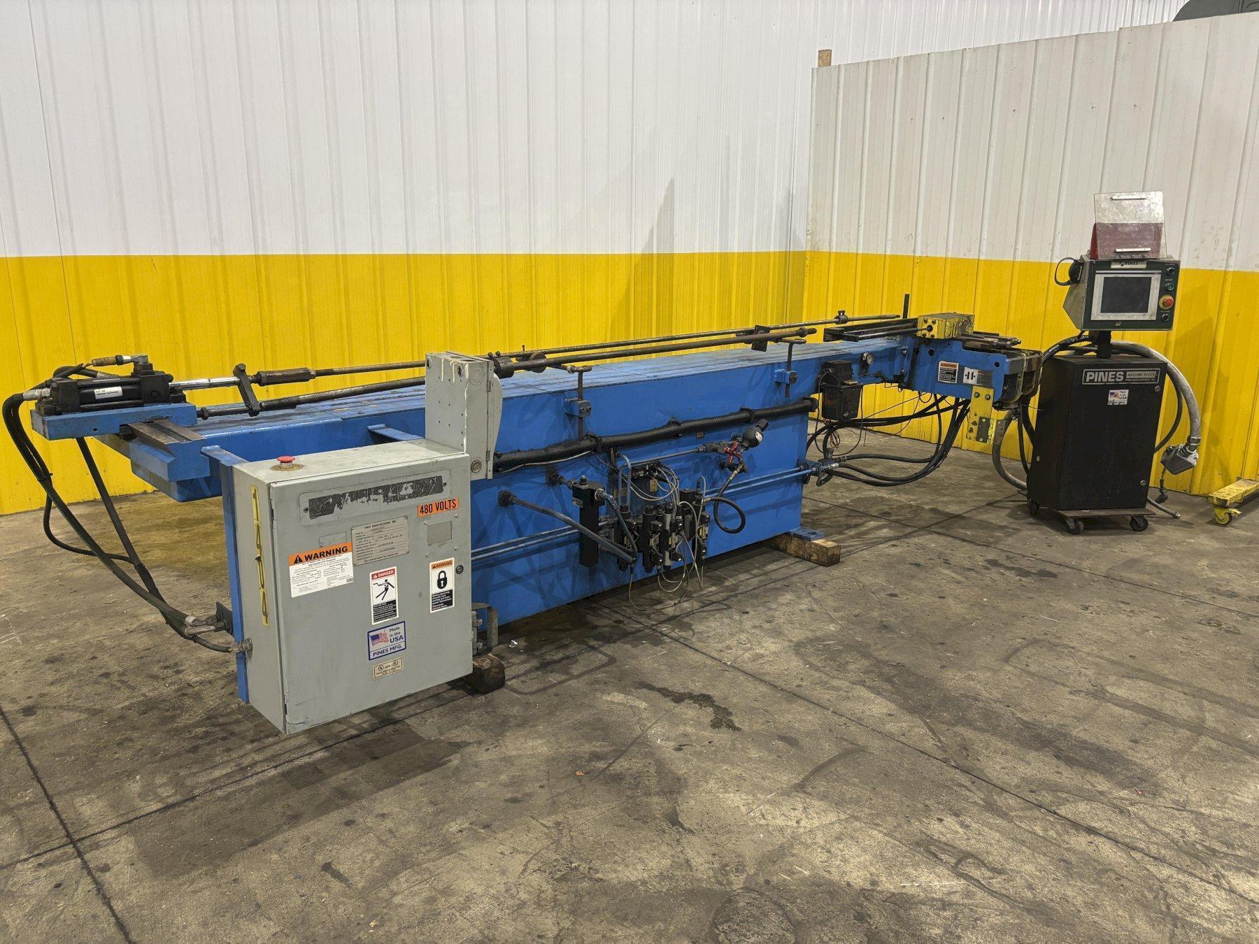 1" PINES MODEL #1 ROTARY HYDRAULIC BAR, TUBE & PIPE BENDER 0