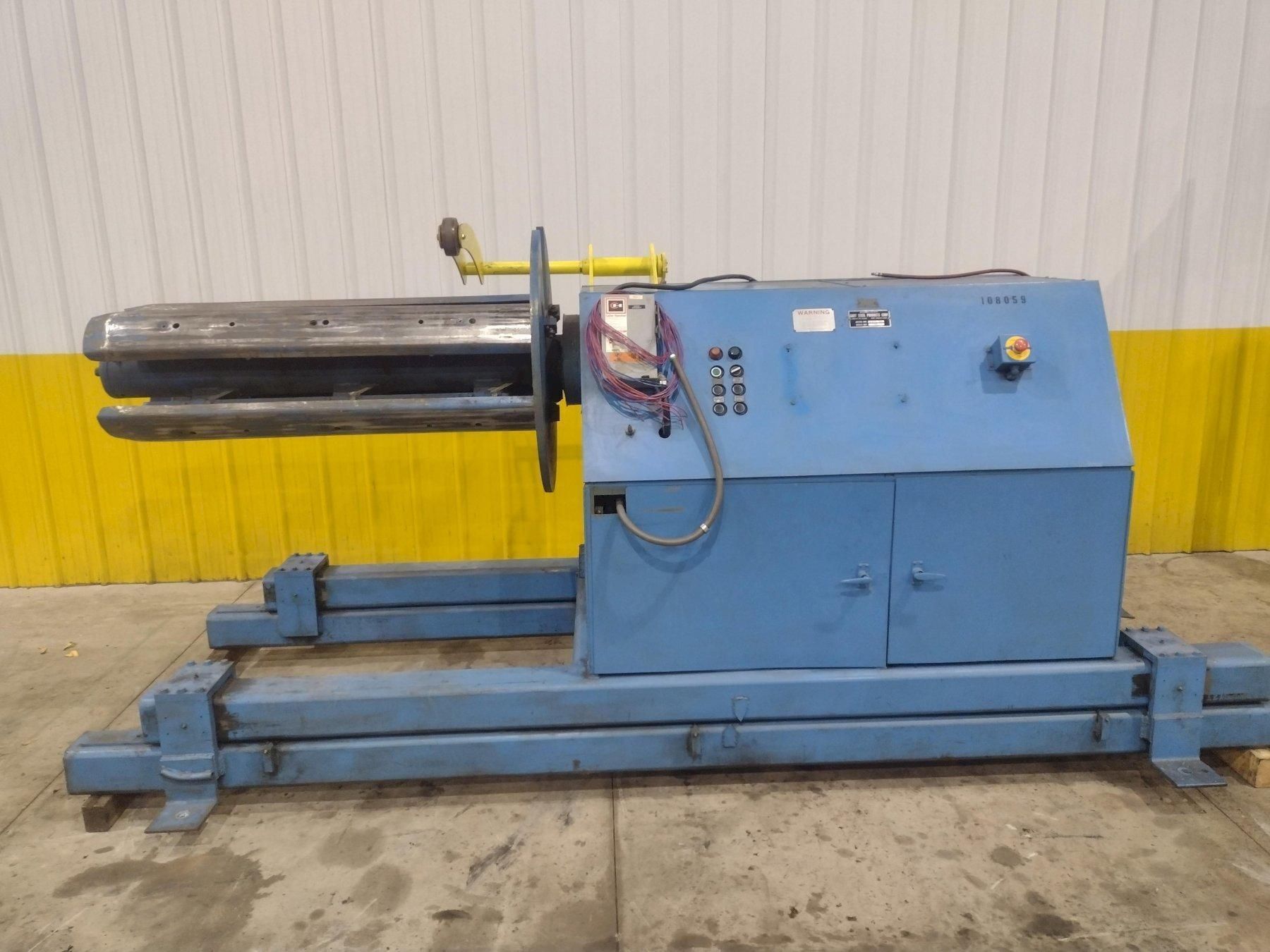 10,000 LB X 48" GARY MODEL 4910-48 POWER UNCOILER 1