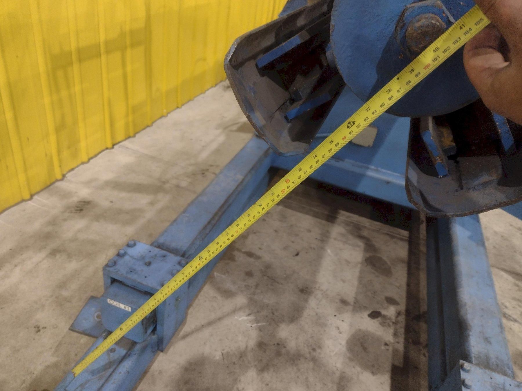 10,000 LB X 48" GARY MODEL 4910-48 POWER UNCOILER 10