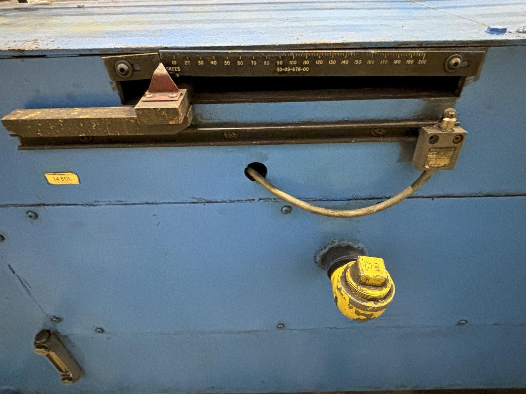 1" PINES MODEL #1 ROTARY HYDRAULIC BAR, TUBE & PIPE BENDER 19