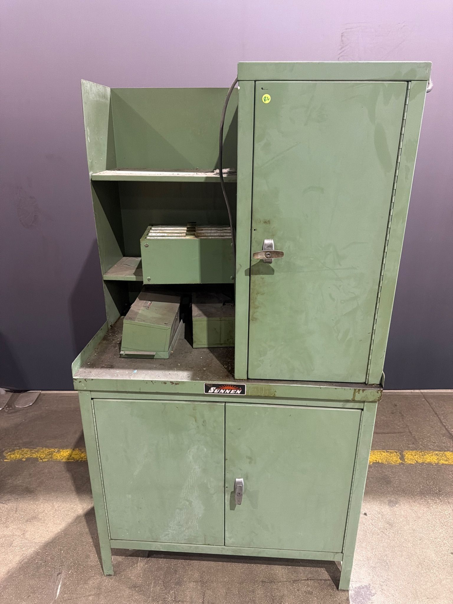 Sunnen MBB-1660-K Horizontal Honing Machine w/ LN-650 Mandrel Cabinet USED 5
