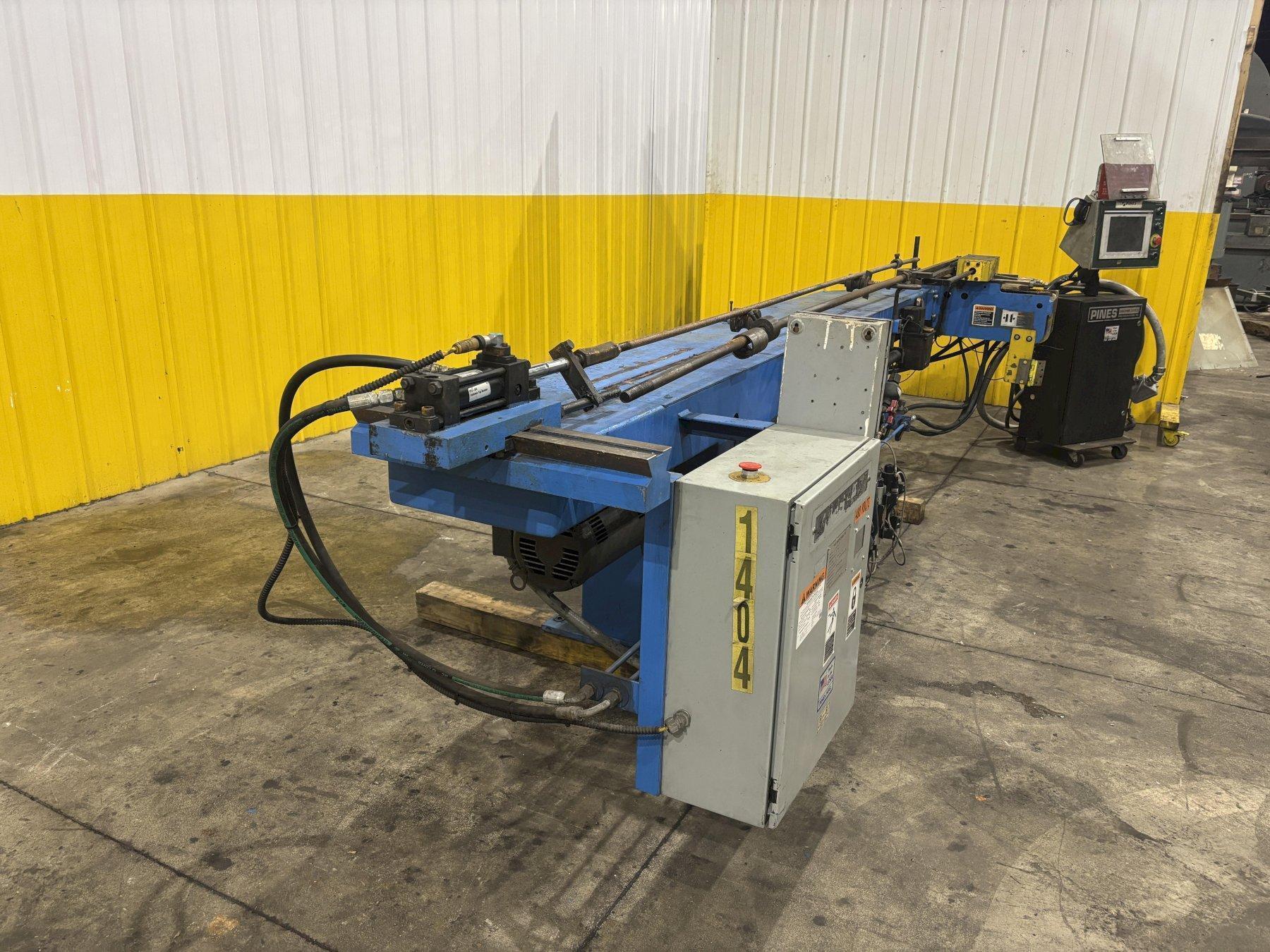 1" PINES MODEL #1 ROTARY HYDRAULIC BAR, TUBE & PIPE BENDER 12