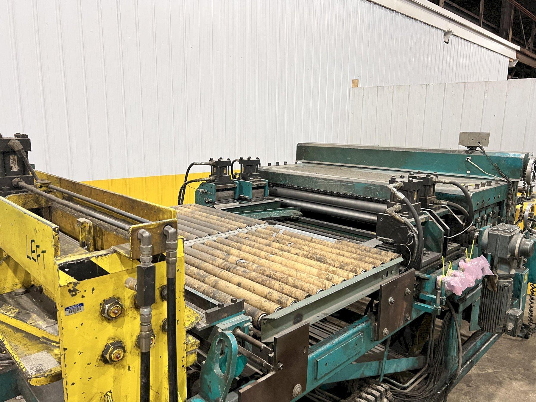 IOWA PRECISION GAF60-6 / FTS-DCT6016SL Coil Slitting & Cut-To-Length Line - USED 45