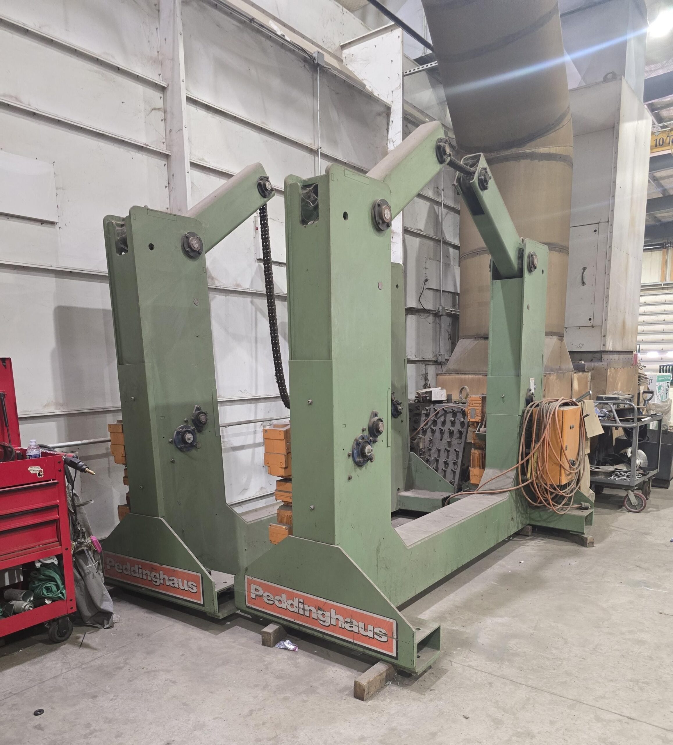 2017 PEDDINGHAUS ROTATOR 1500 Structural Steel Rotation Positioner 1