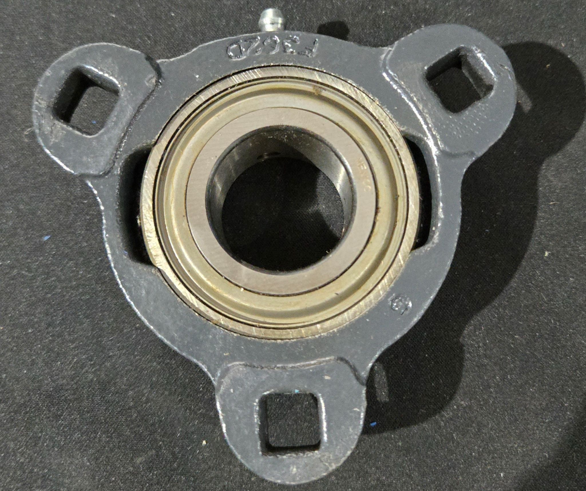 DODGE 124613 LF-SC-107 3 BOLT LIGHT DUTY FLANGE BALL BEARING - NEW 2