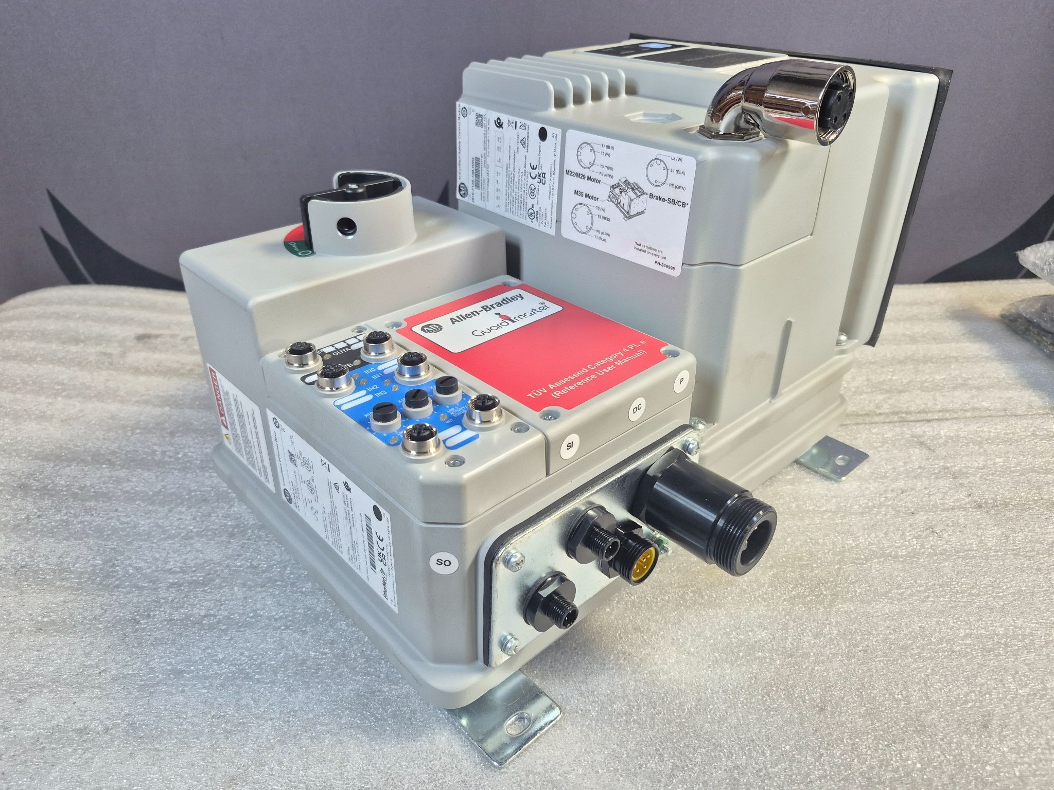 ALLEN BRADLEY 281E-F12S-10B-RRG ArmorStart Safety Combination Starter NEW 4