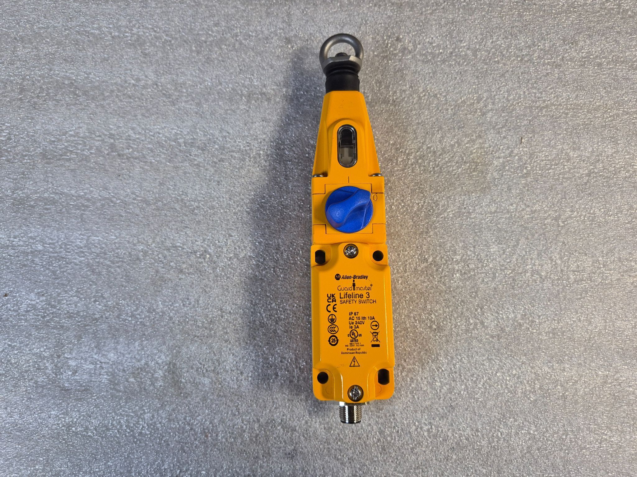 ALLEN BRADLEY 440E-D2NNNYS Guardmaster Lifeline 3 Rope Pull Switch NEW 1