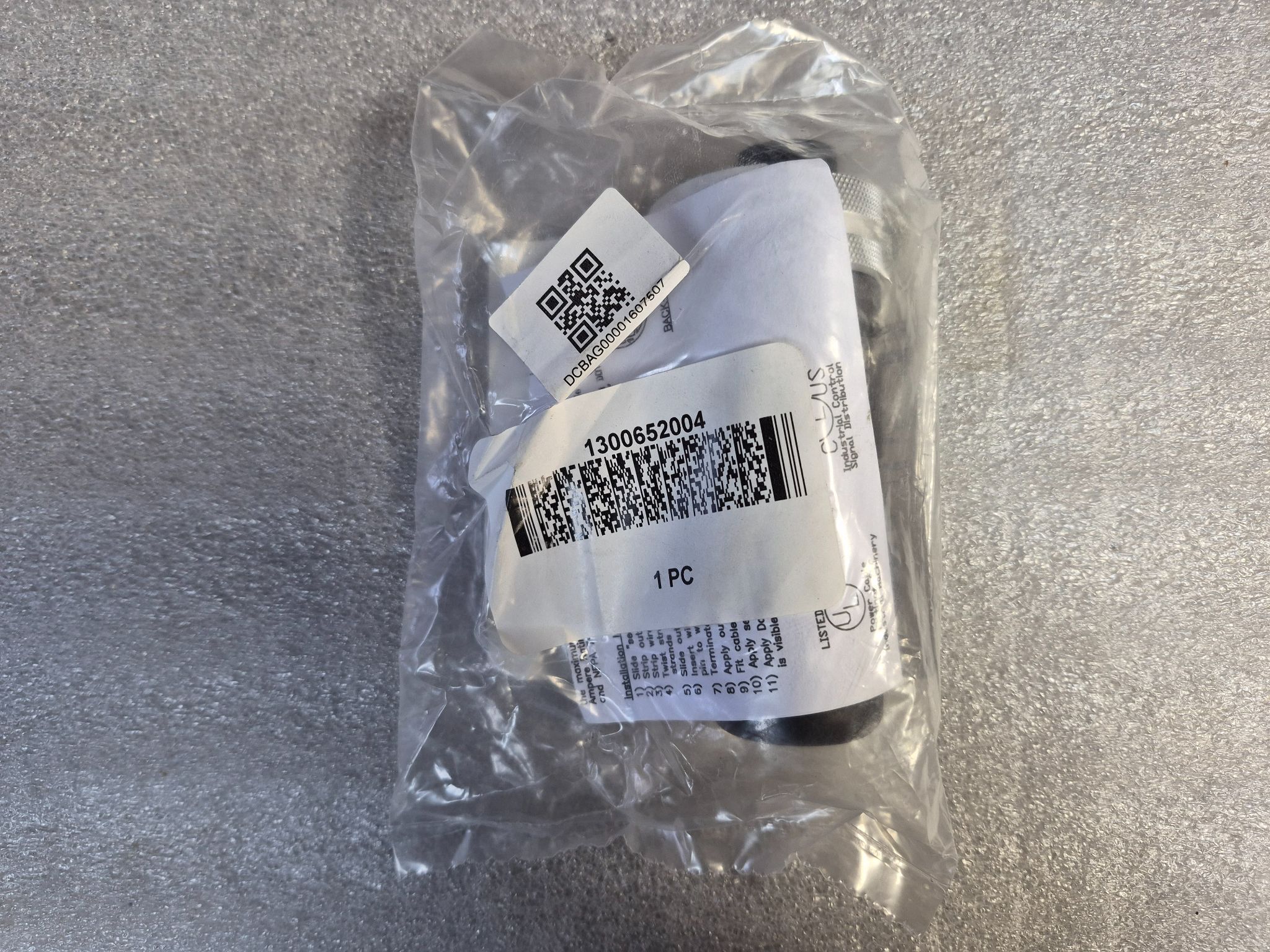 ALLEN BRADLEY 280-FAM35F M12 4-Pin Female Straight Field Attachable Connector NEW 1