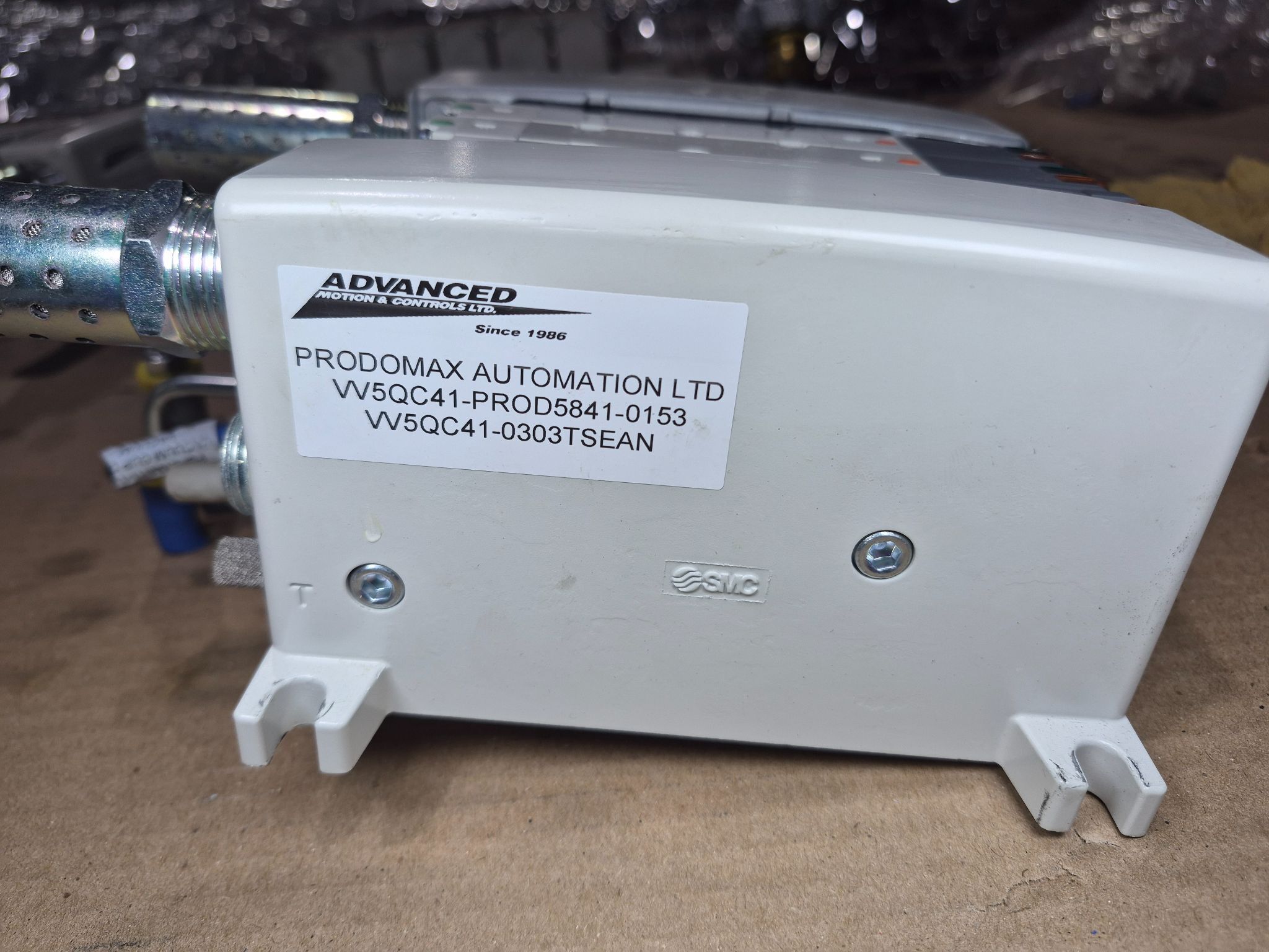 SMC VV5QC41-0303TSEAN Solenoid Valve Manifold VQC4101-51 & VQC4201-51 EtherNet/IP USED 2