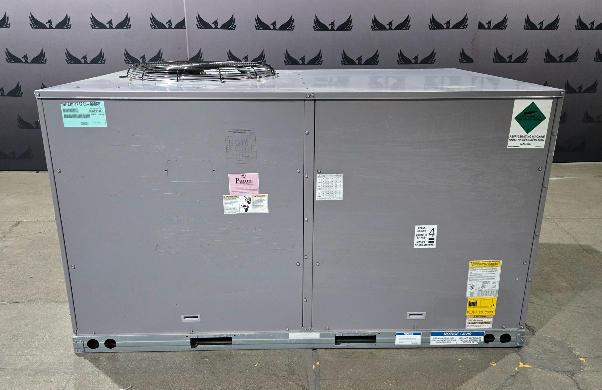 Carrier WeatherMaker 50TCQD12A2A6A0A0G0 Rooftop HVAC Unit 460V 3PH USED 0