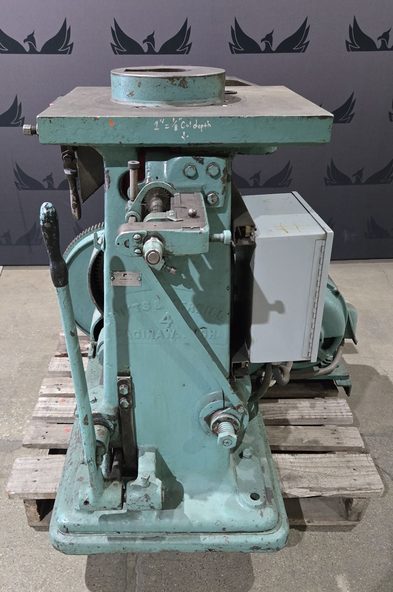 Mitts & Merrill No. 4 Keyseater Slotting Machine 5HP 3PH USED 0