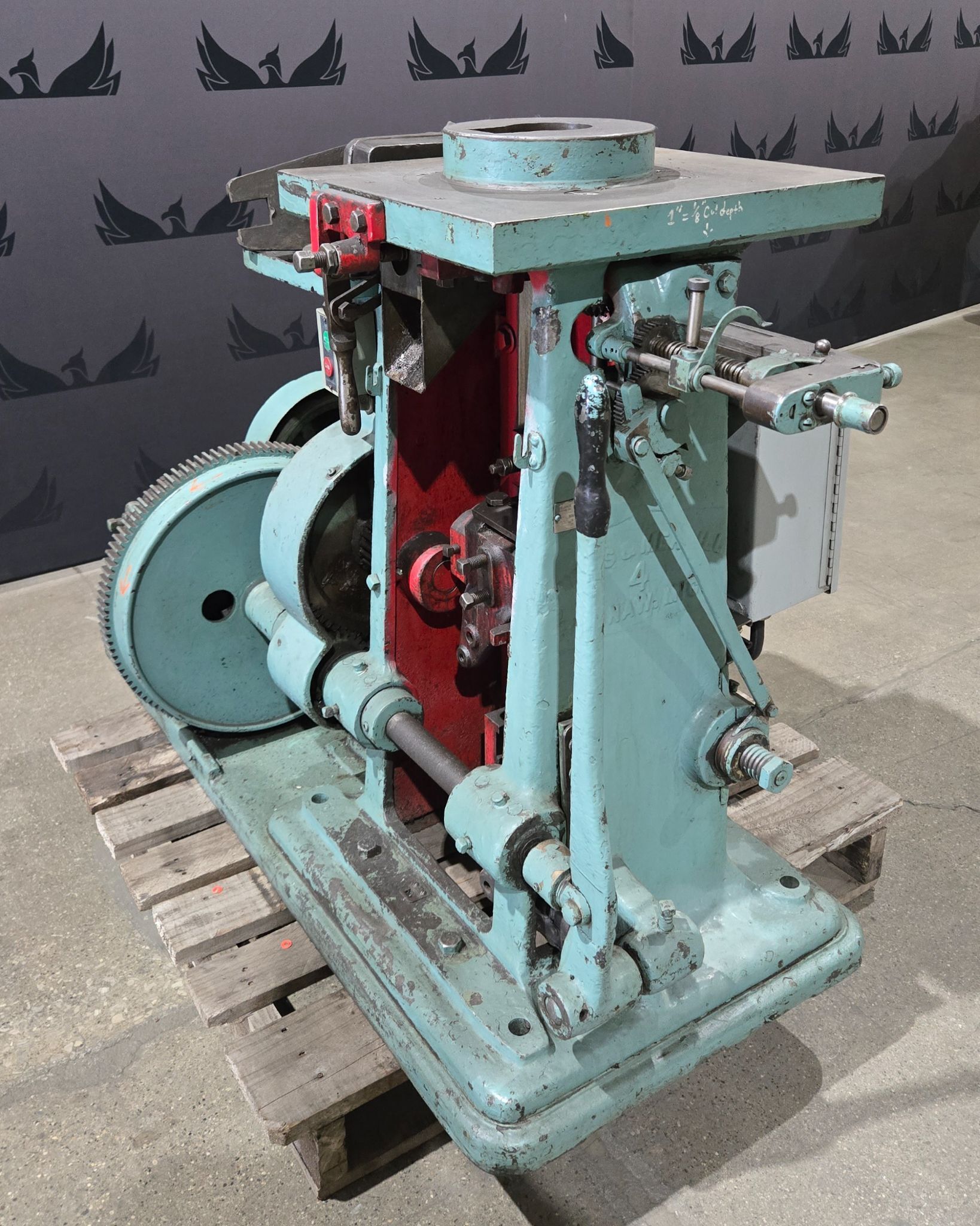 Mitts & Merrill No. 4 Keyseater Slotting Machine 5HP 3PH USED 1
