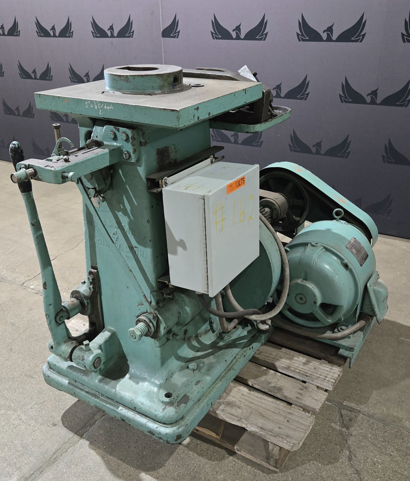 Mitts & Merrill No. 4 Keyseater Slotting Machine 5HP 3PH USED 2
