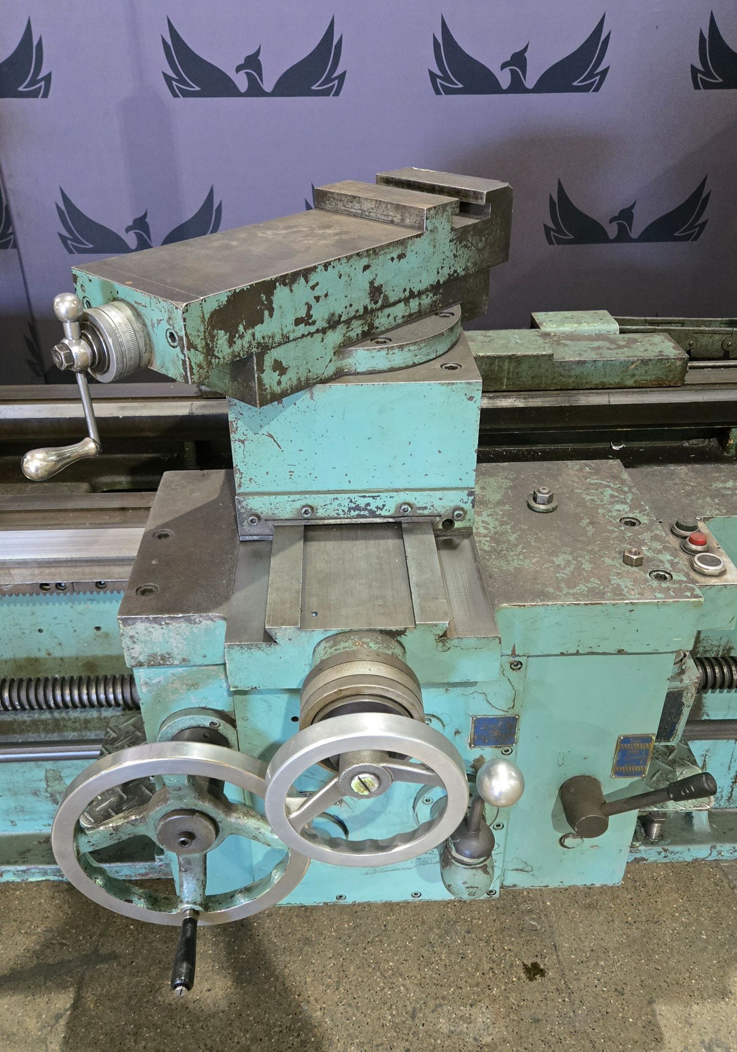 Cadillac 4080G Engine Lathe 40" x 80" with 4-Jaw Chuck & Tooling USED 6