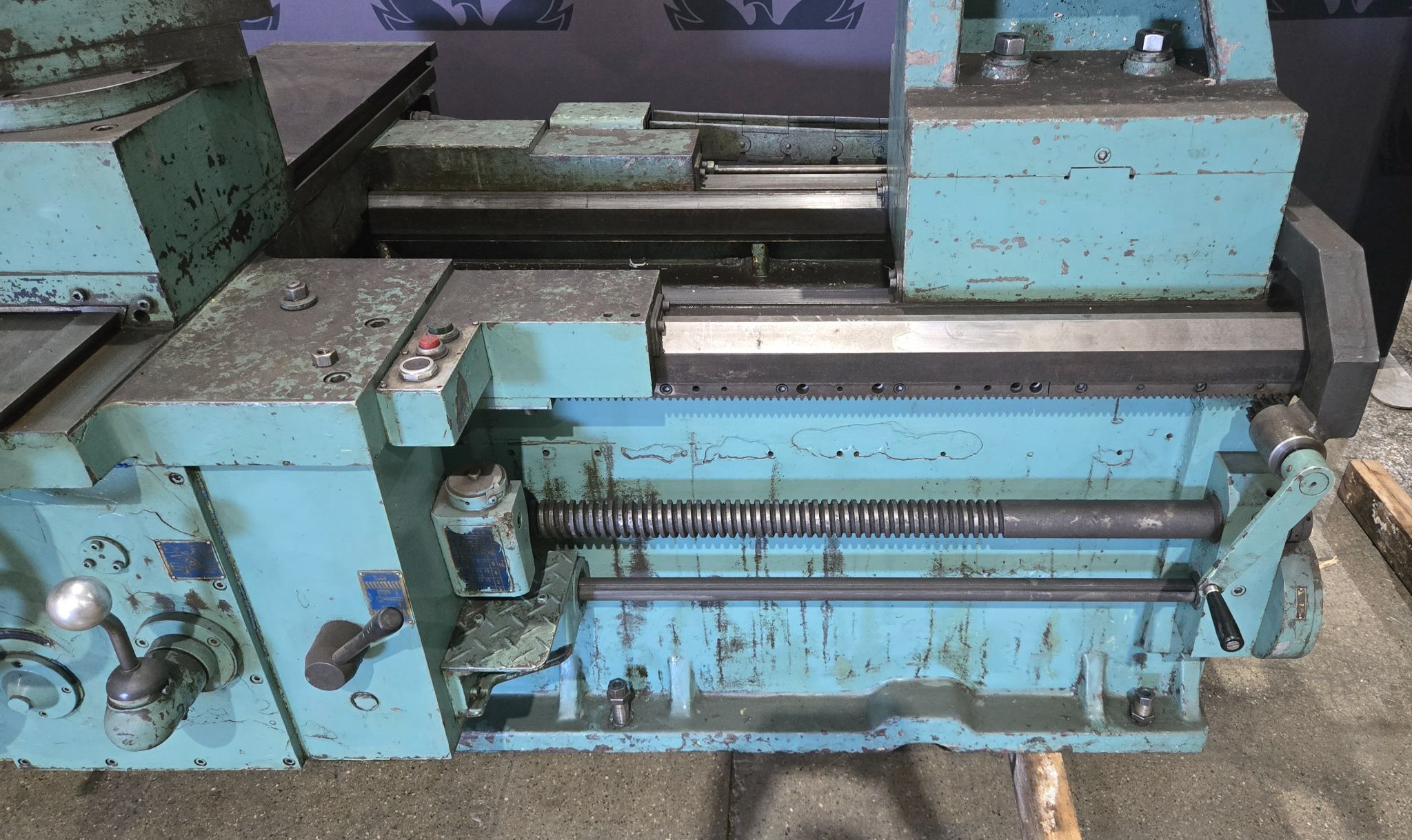Cadillac 4080G Engine Lathe 40" x 80" with 4-Jaw Chuck & Tooling USED 8