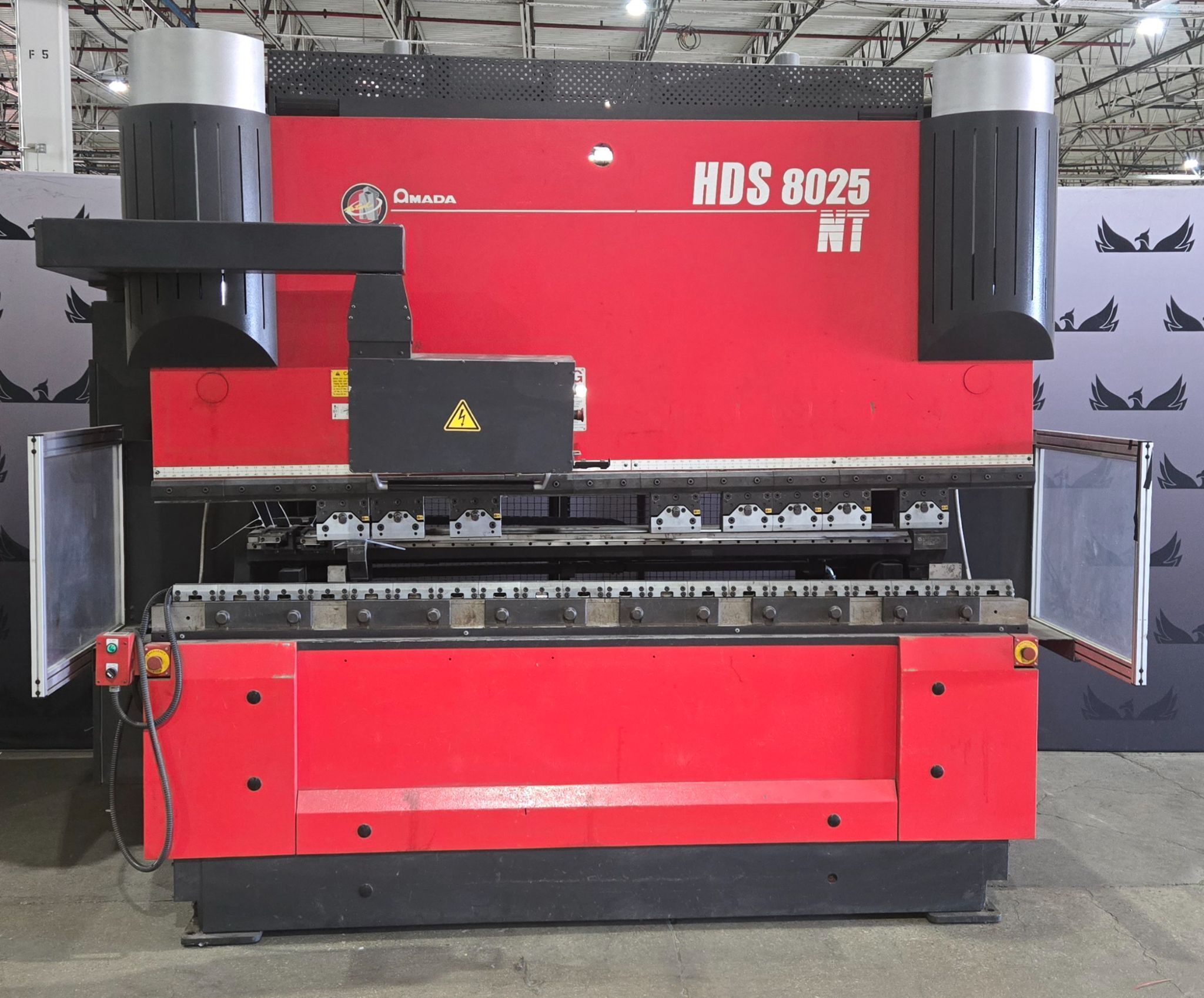 Amada HDS-8025NT CNC Press Brake 80 Ton 102.4" with AMNC & Tooling USED 0