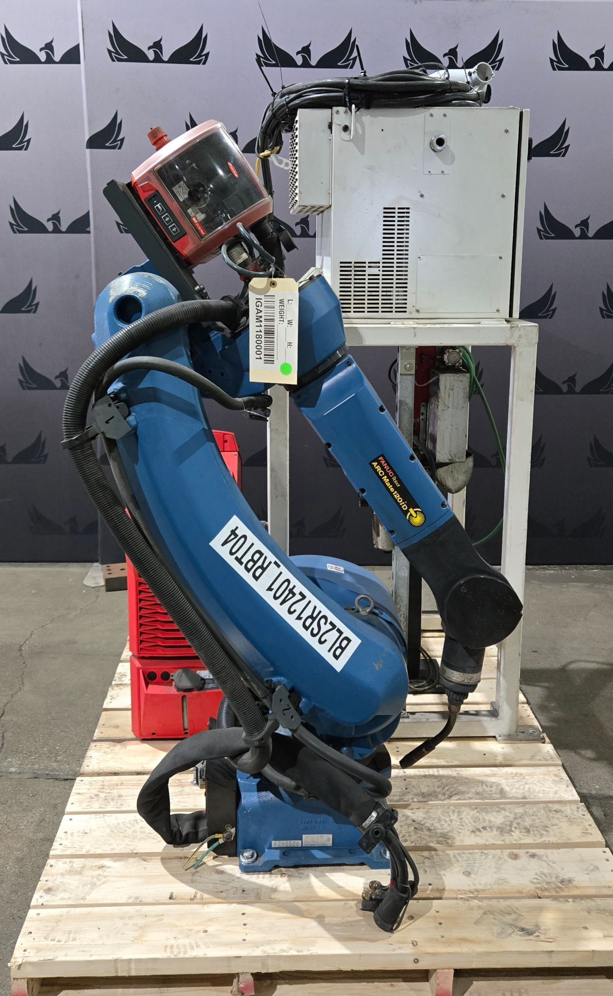 Fanuc ARC Mate 120iD Complete with R-30iB Plus Controller and Fronius TPS 400i USED 0