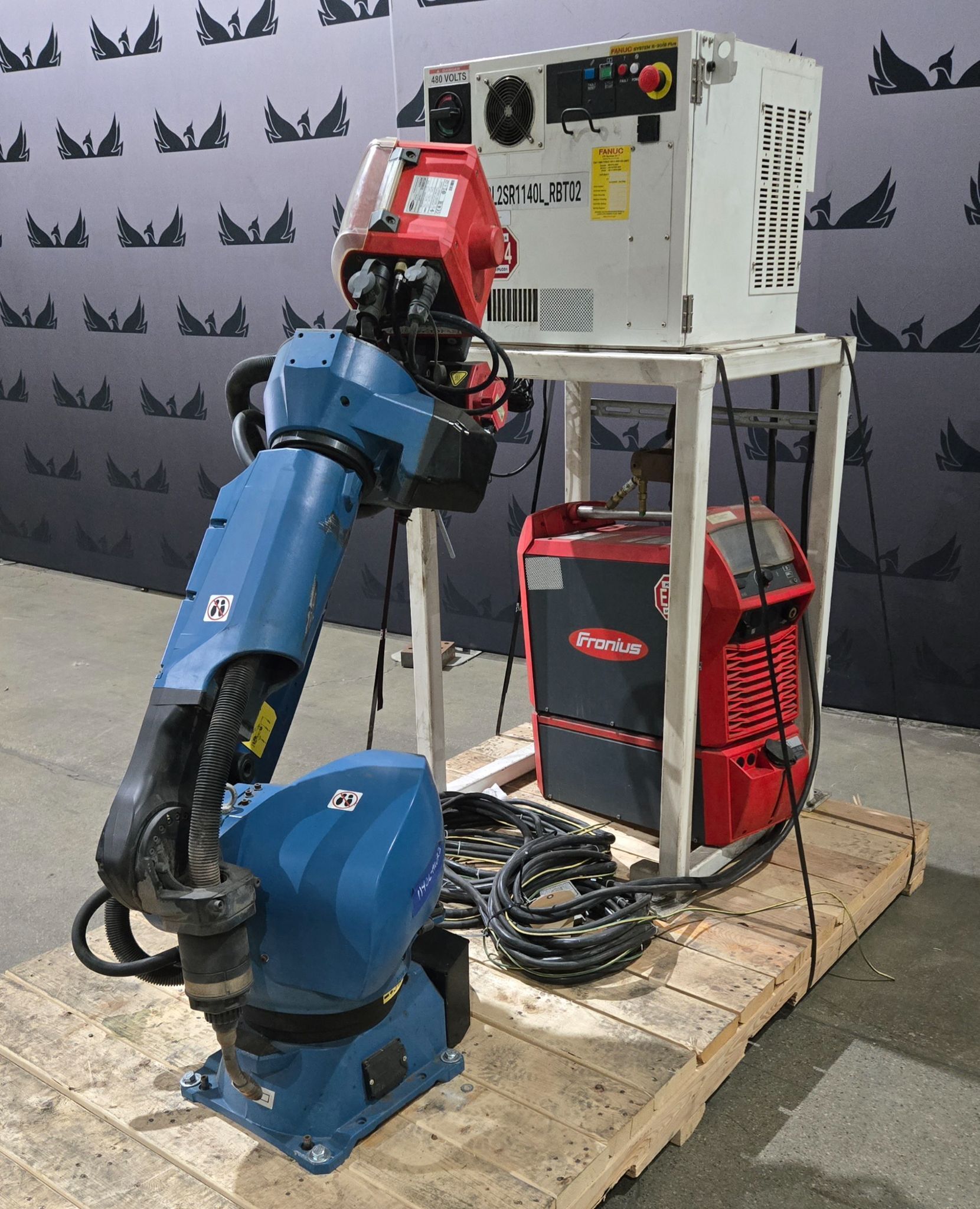 Fanuc Arc Mate 120iD Complete with R-30iB Plus Controller and TPS 400i Weld System - USED 0