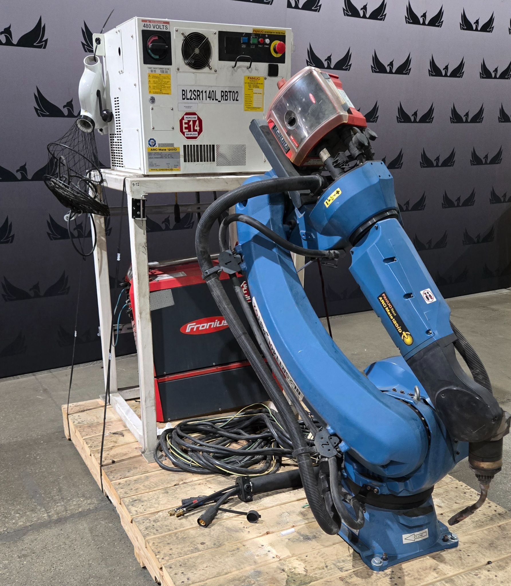 Fanuc Arc Mate 120iD Complete with R-30iB Plus Controller and TPS 400i Weld System - USED 2