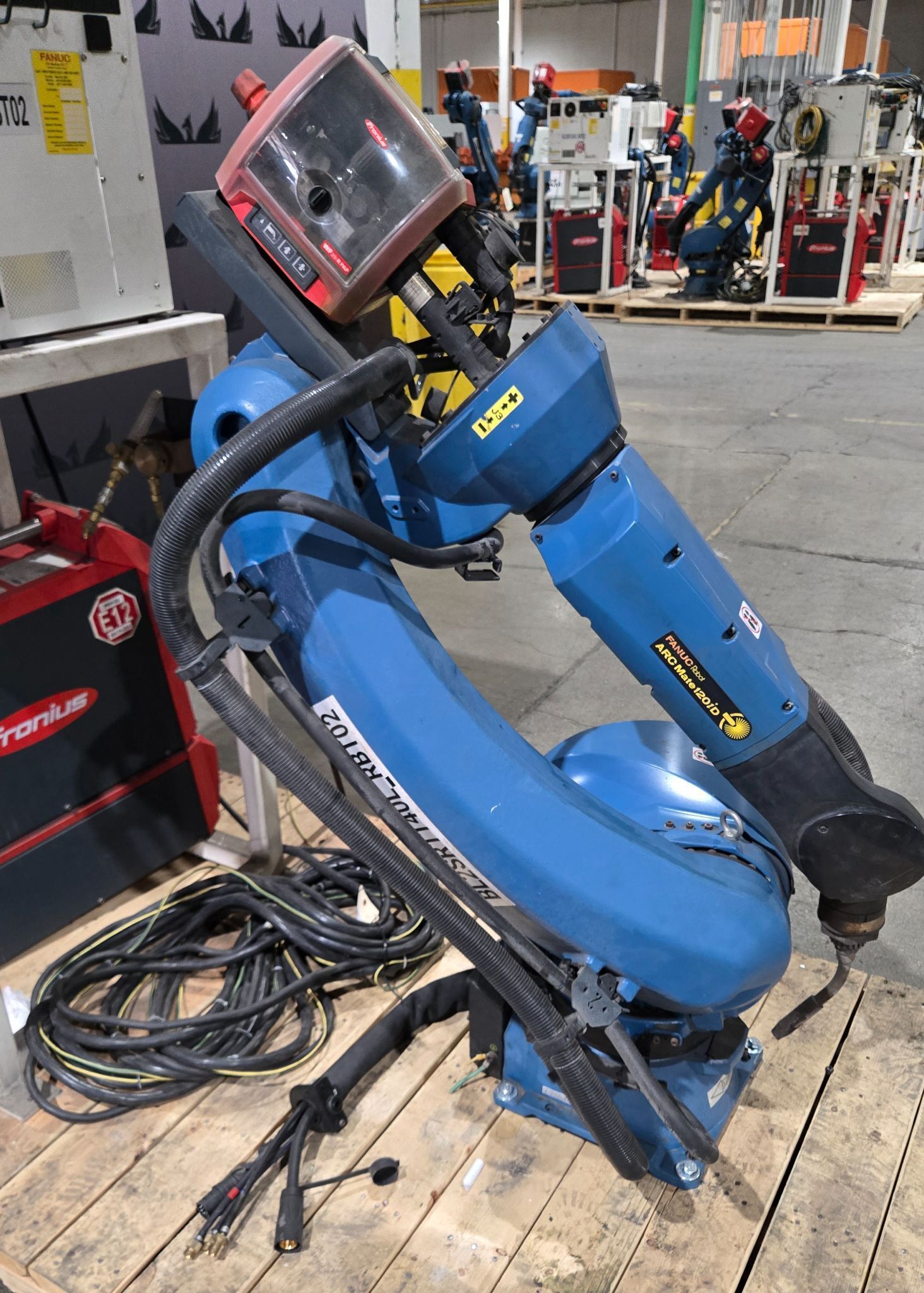 Fanuc Arc Mate 120iD Complete with R-30iB Plus Controller and TPS 400i Weld System - USED 3
